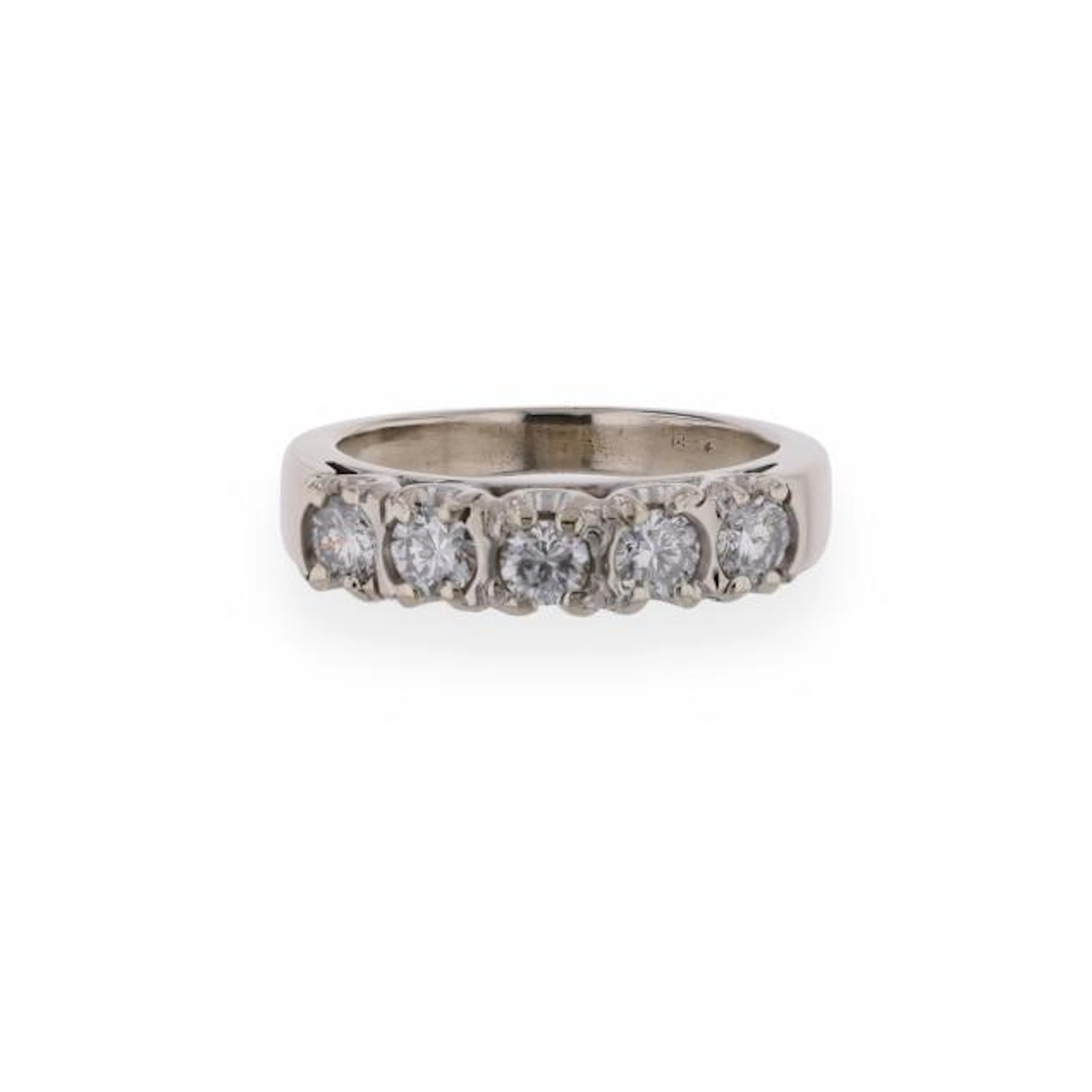 White Gold and Diamond Ring