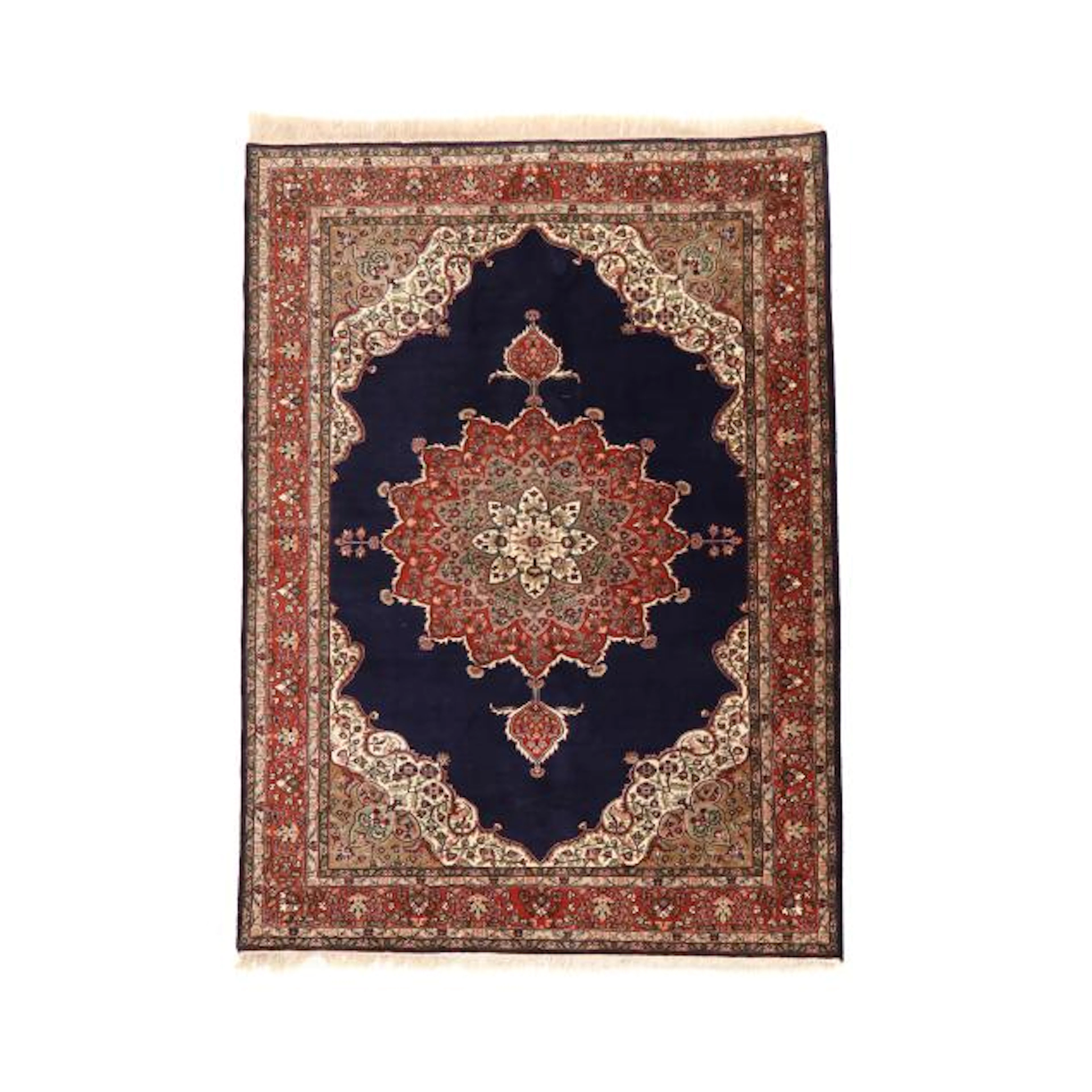 Oriental Hand-Knotted Carpet