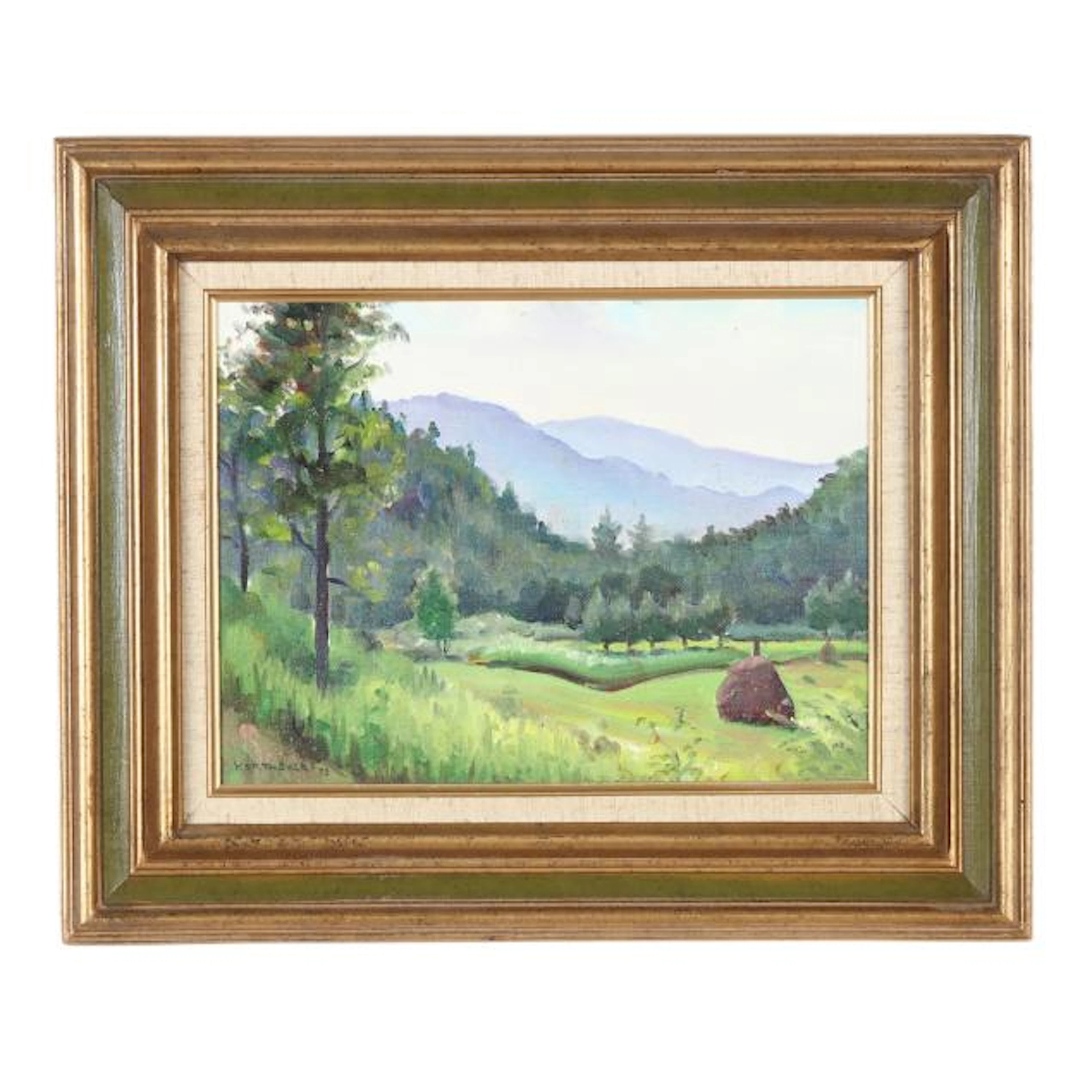 Dayrell Kortheuer (American, 1906-1995), Waynesville, North Carolina