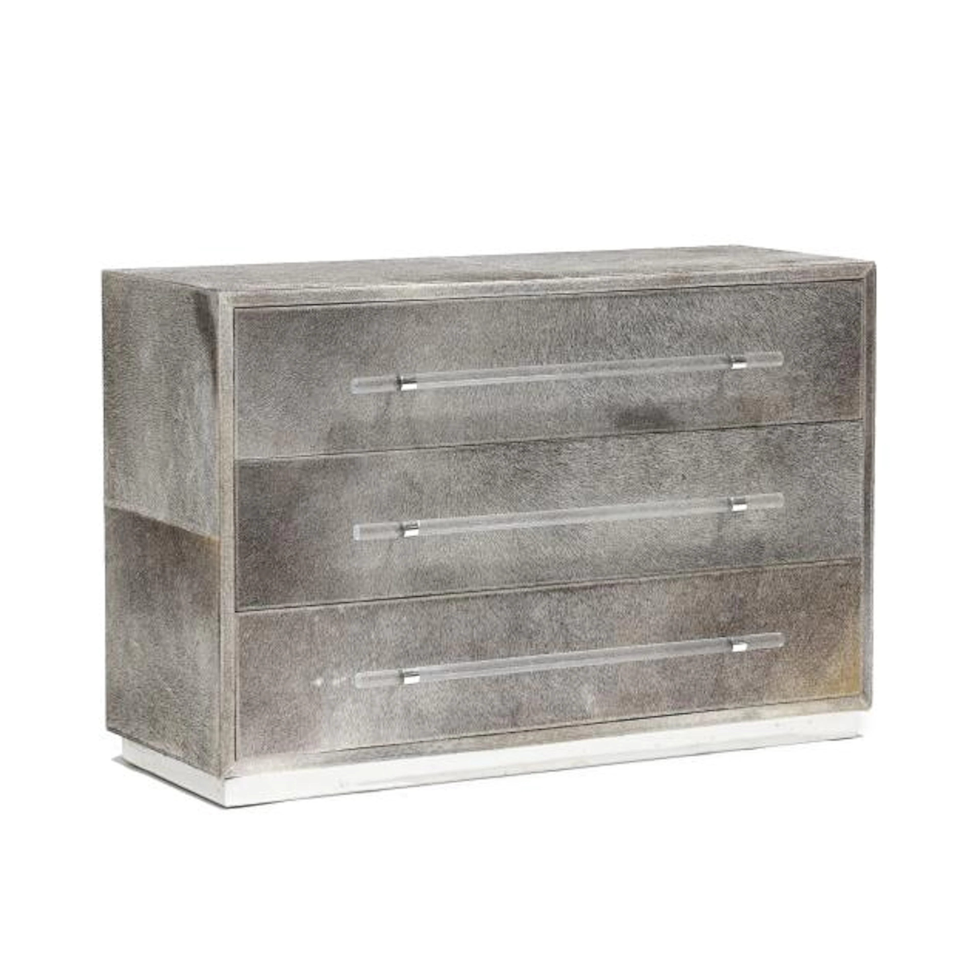Interlude Home, Cassian Fur Covered Grand Chest