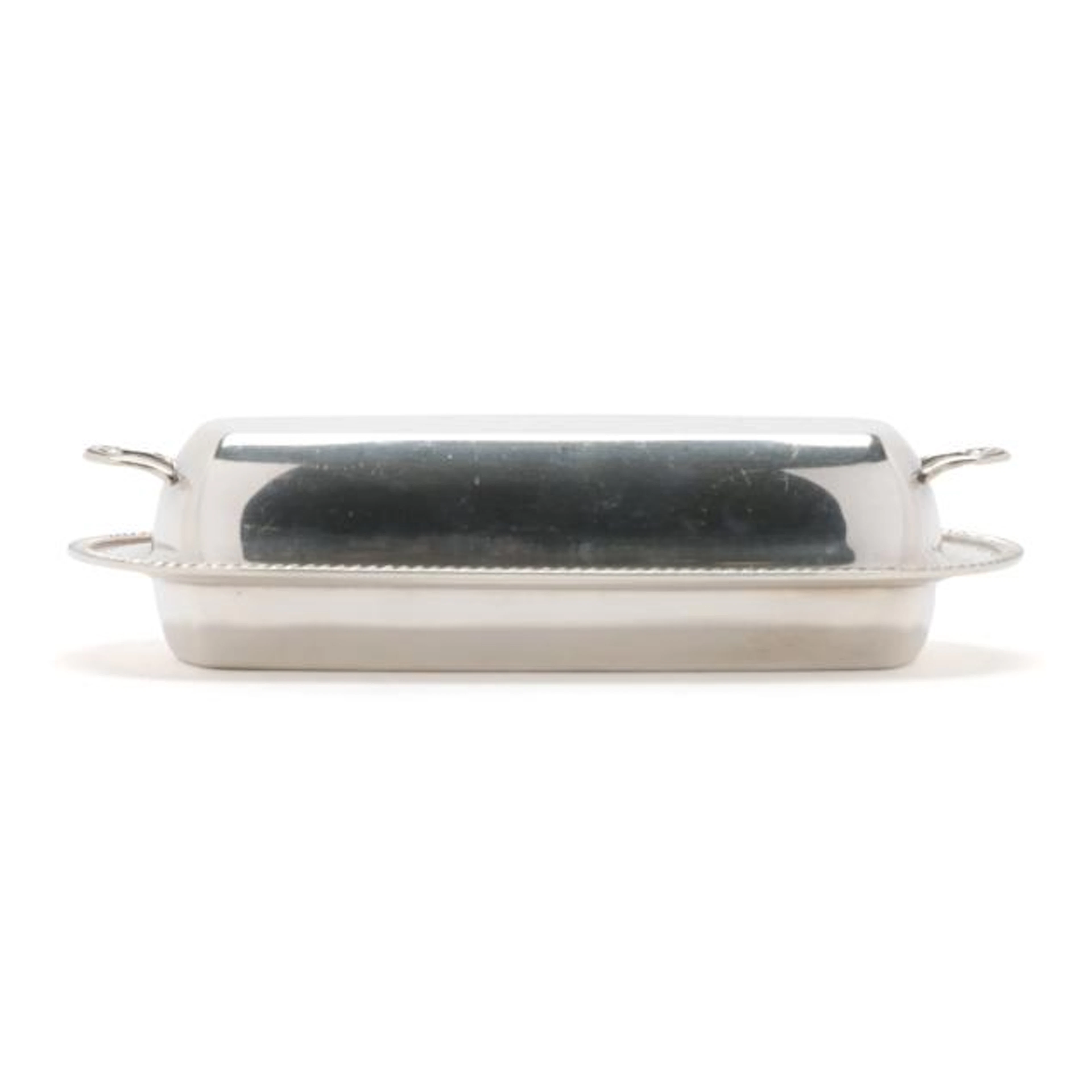 Sterling Silver Butter Dish, Retailed by Cartier
