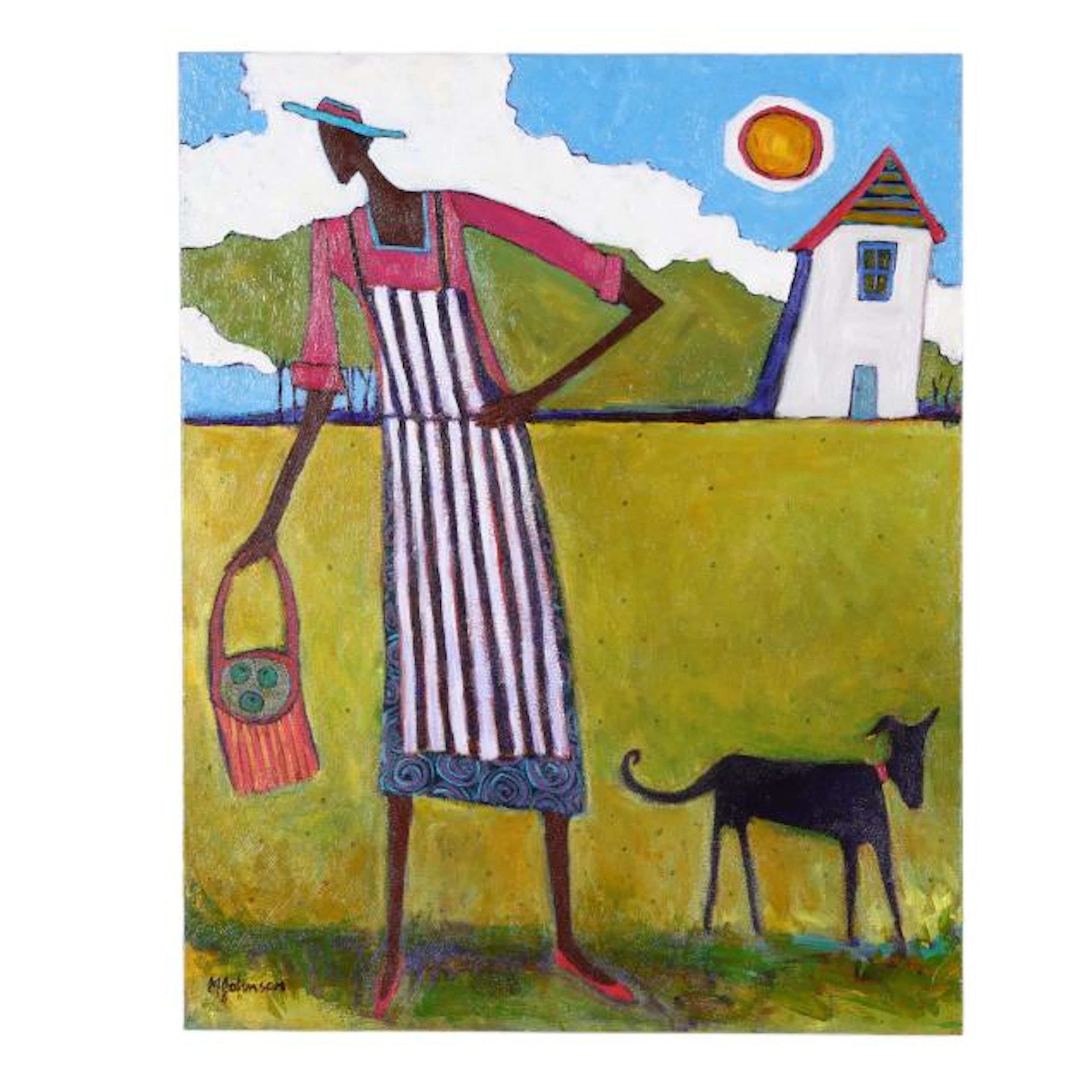 Mandy Johnson (NC, b. 1952), Go Home!