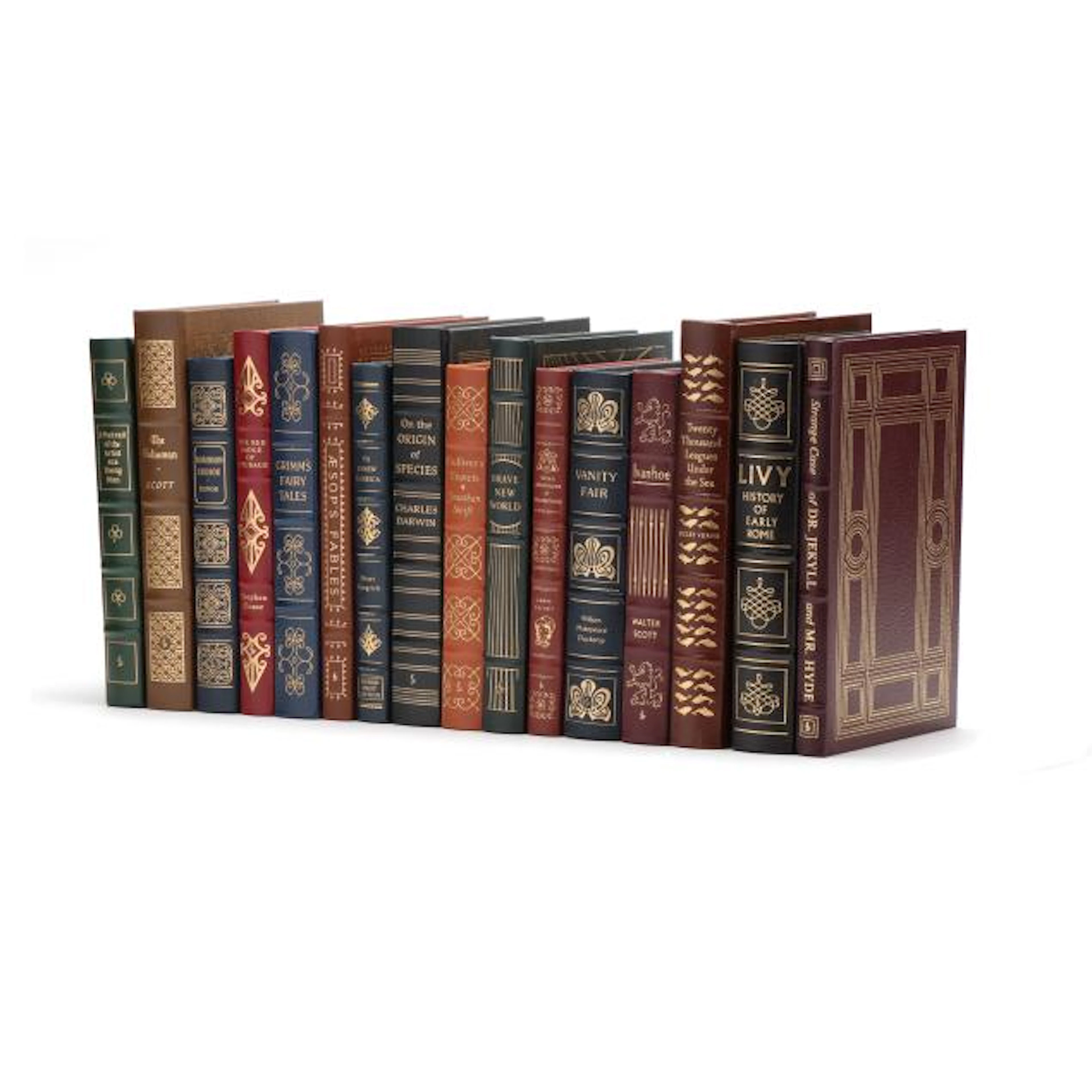 (16) Leather-Bound Titles from The Easton Press