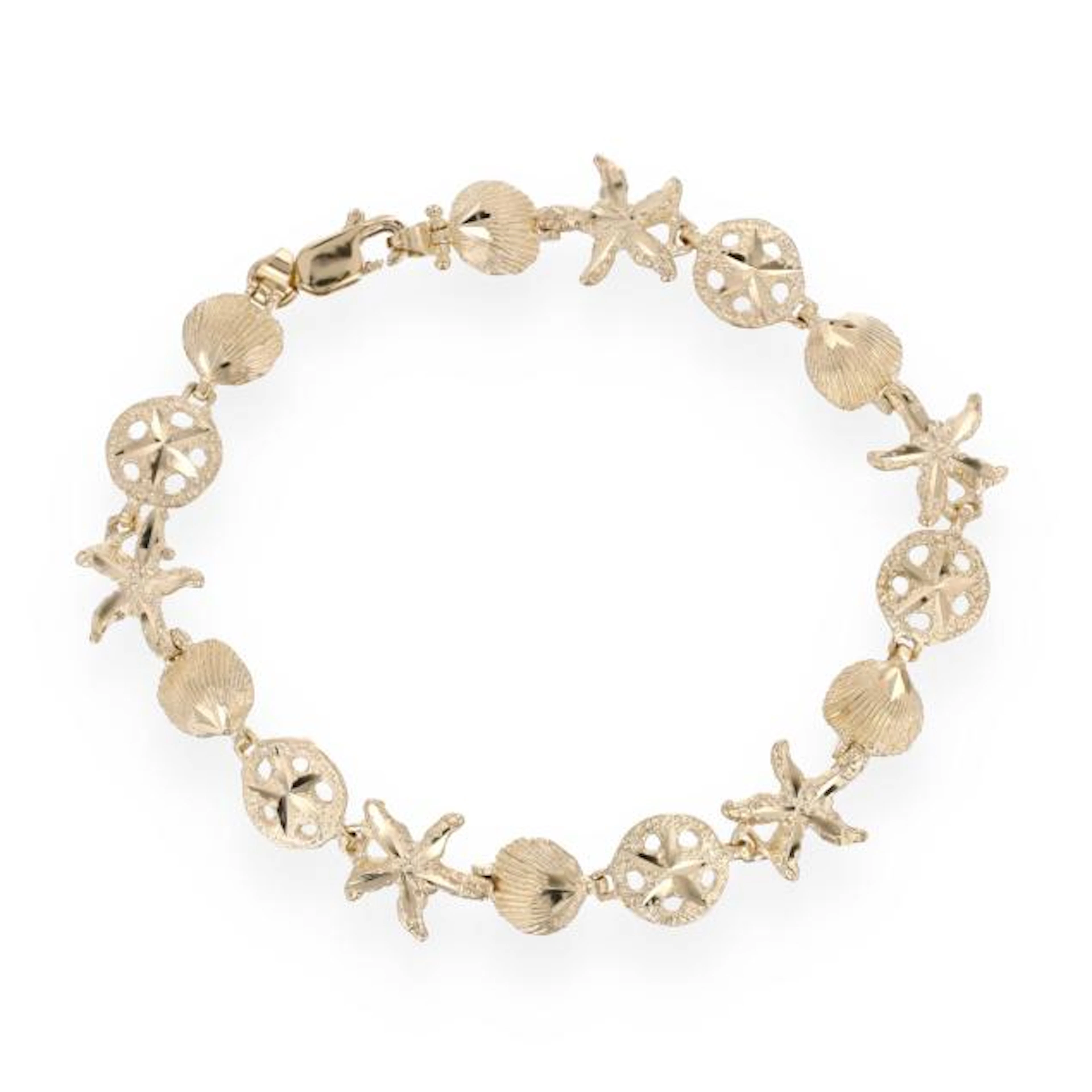 Gold Nautical Motif Bracelet