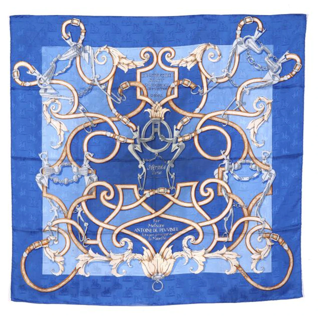 Silk L'Instruction du Roy Scarf, Hermès