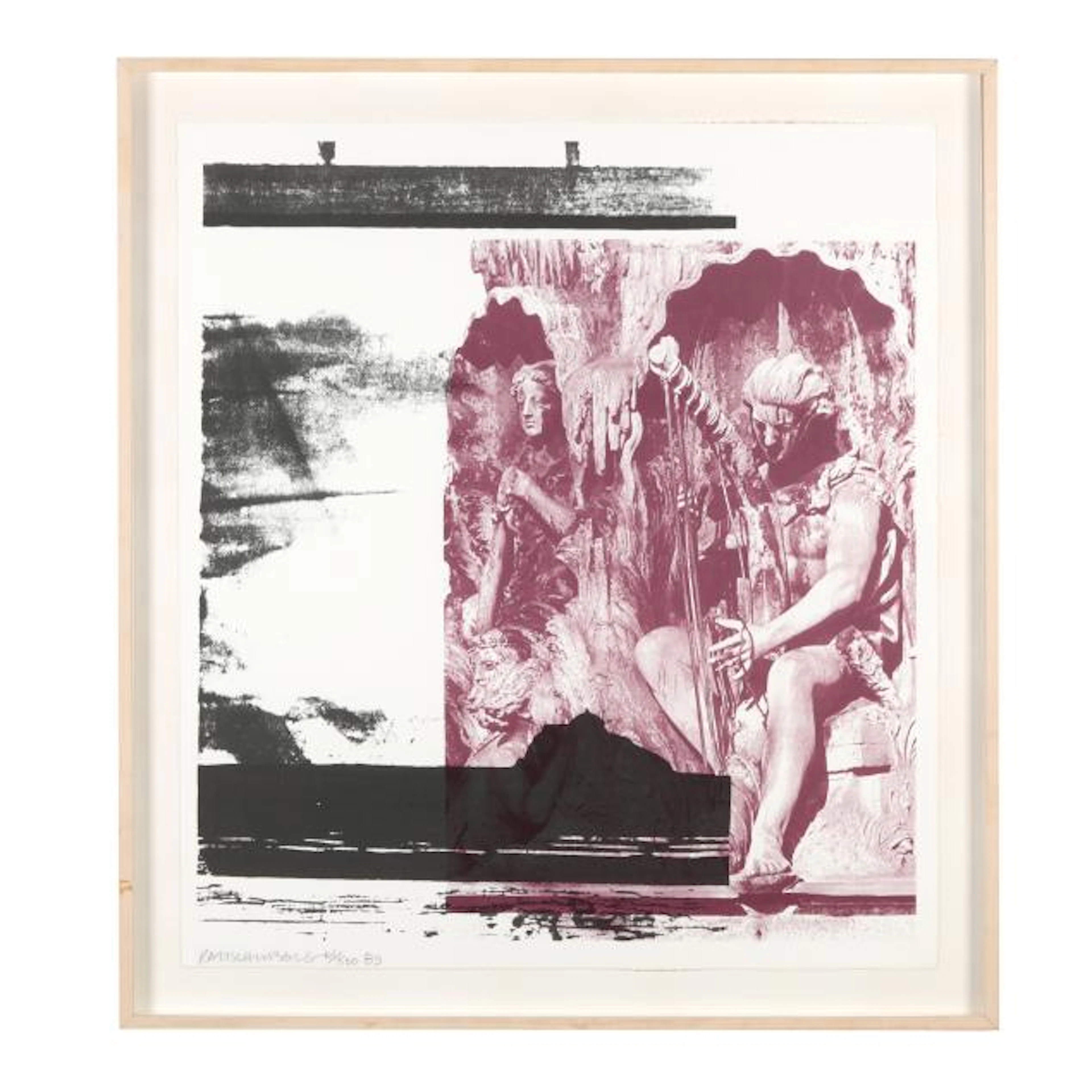 Robert Rauschenberg (American, 1925-2008), Dallas Cares