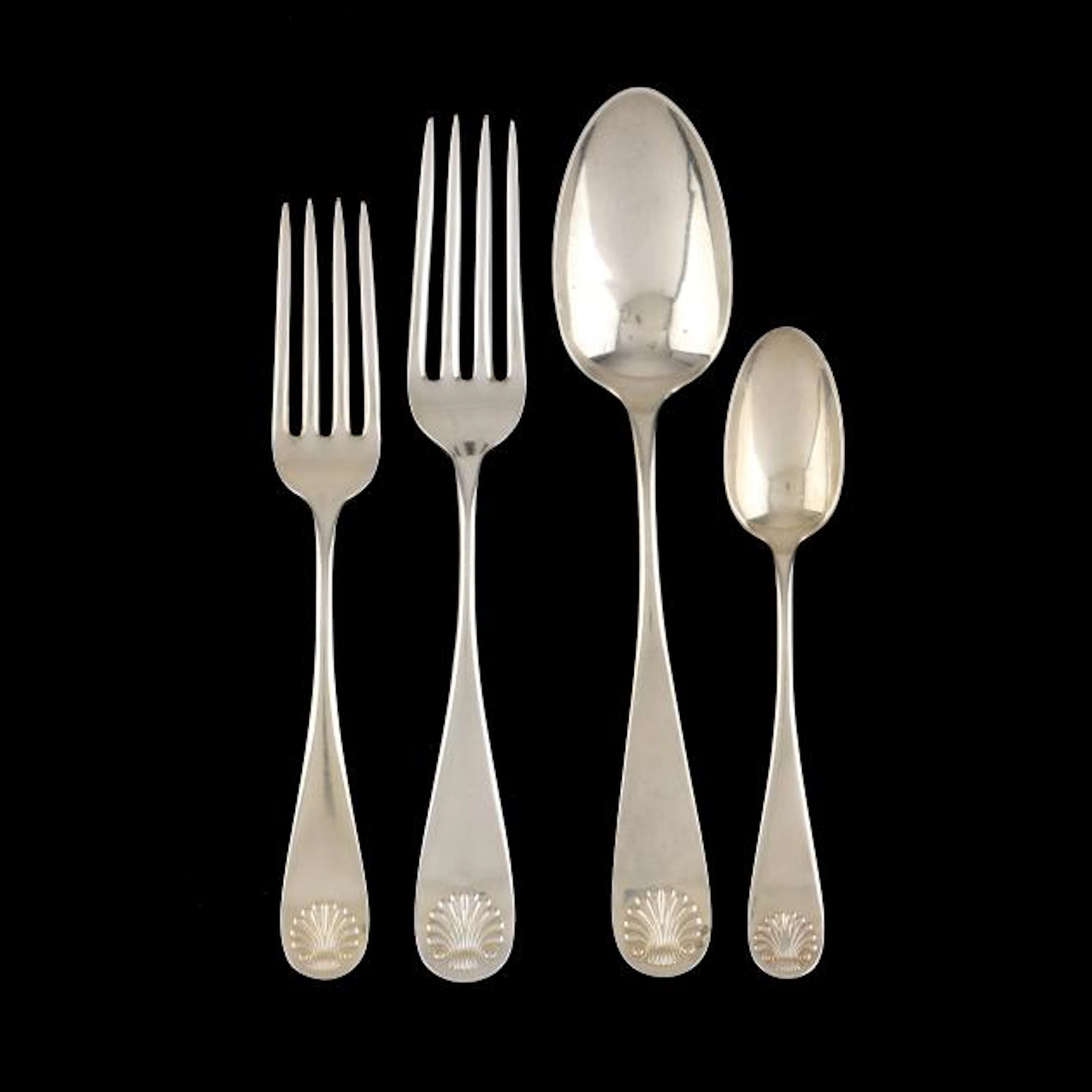 Bigelow Kennard & Co. Sterling Silver Partial Flatware Service