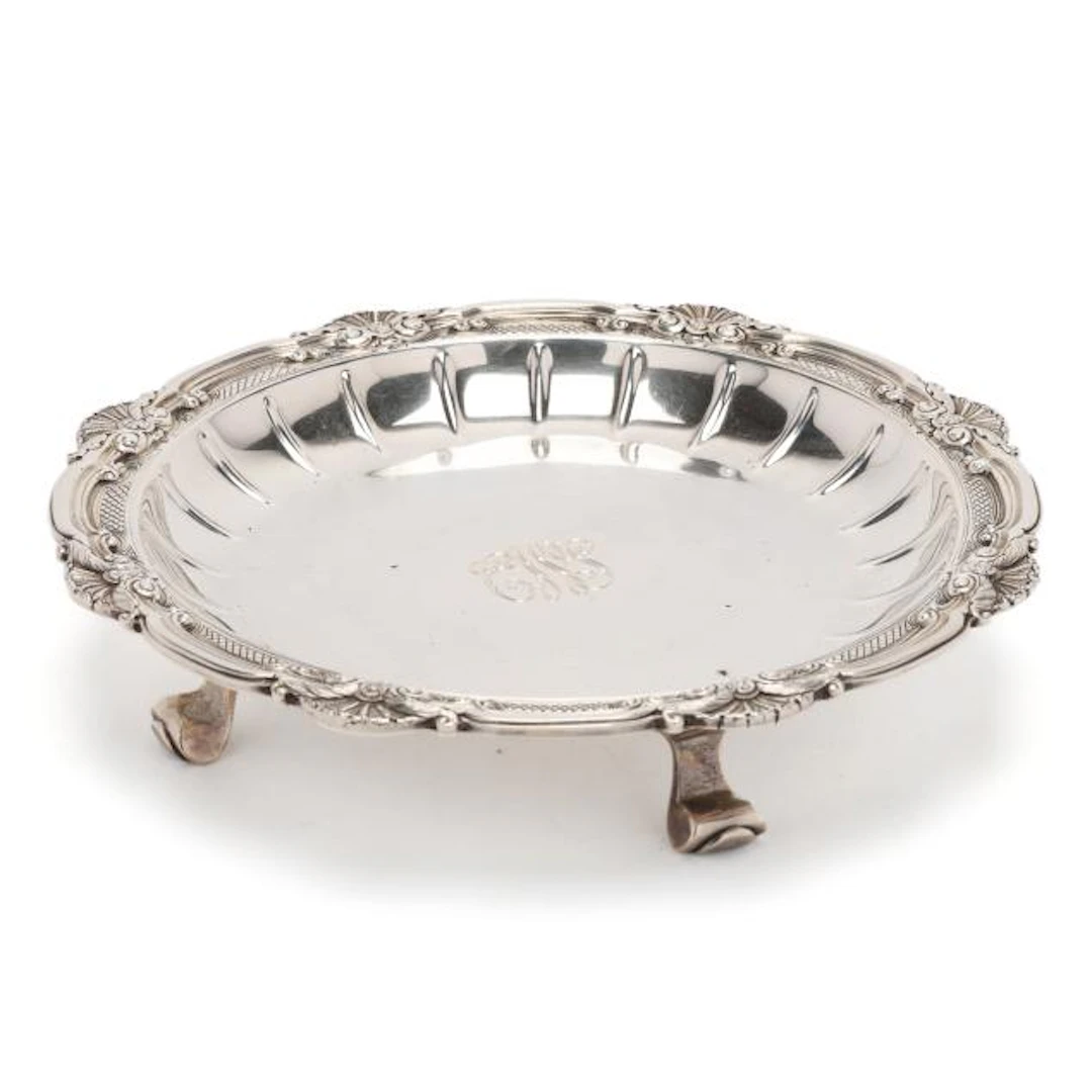 George V Silver Salver, Mark of Crichton Brothers