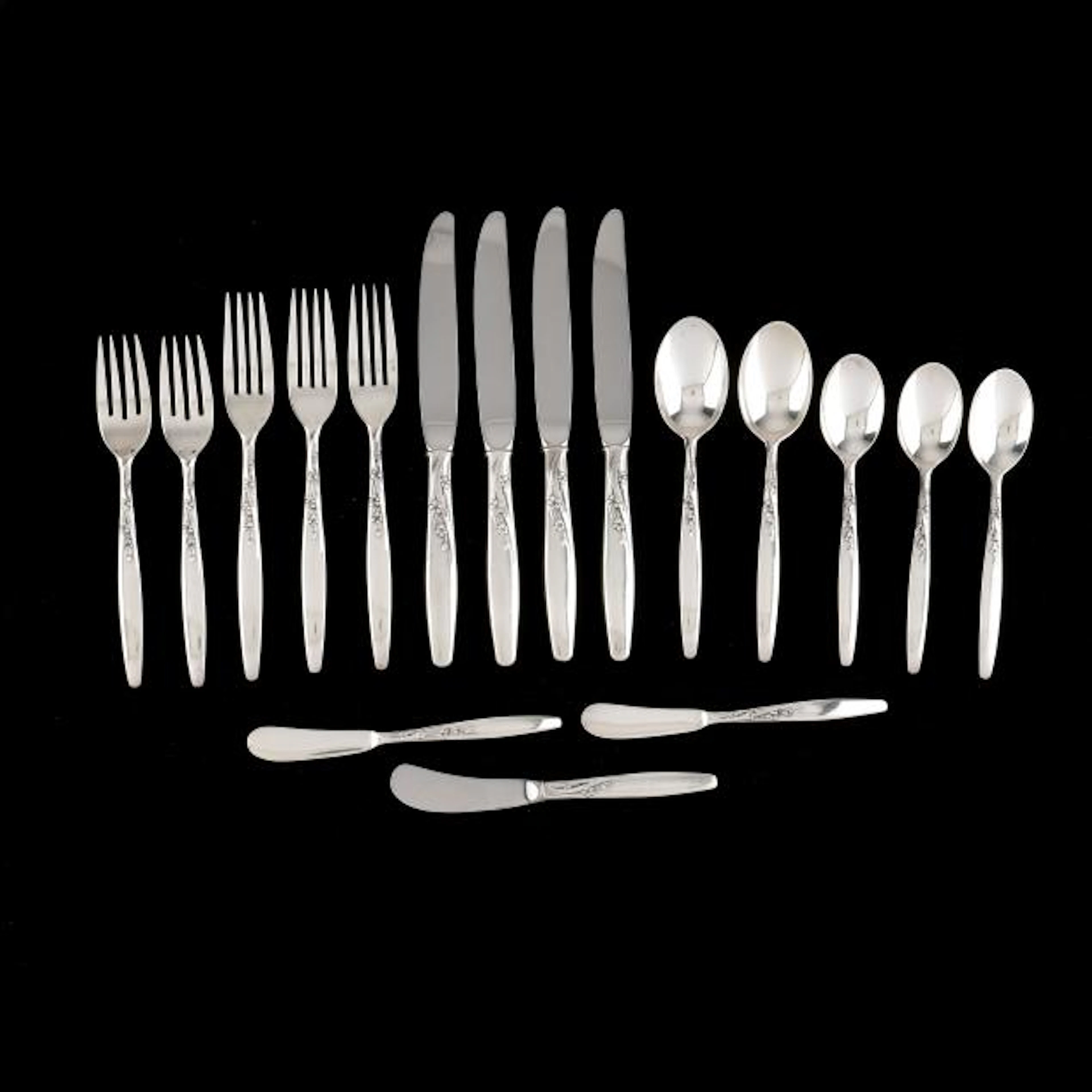 Lunt Summer Song Sterling Silver Flatware