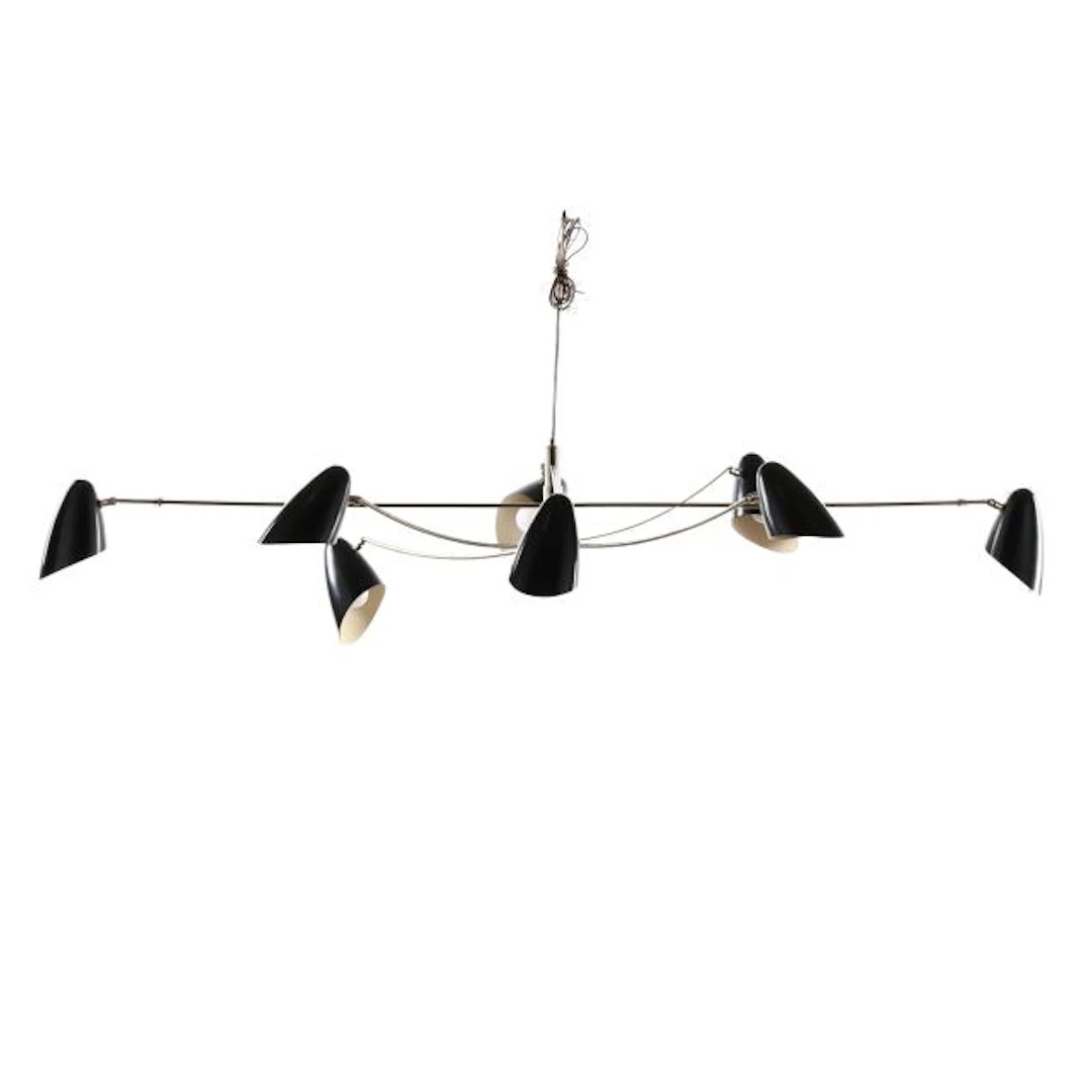 David Weeks (American, b.1968), Aluminum Bullet Lighting Fixture
