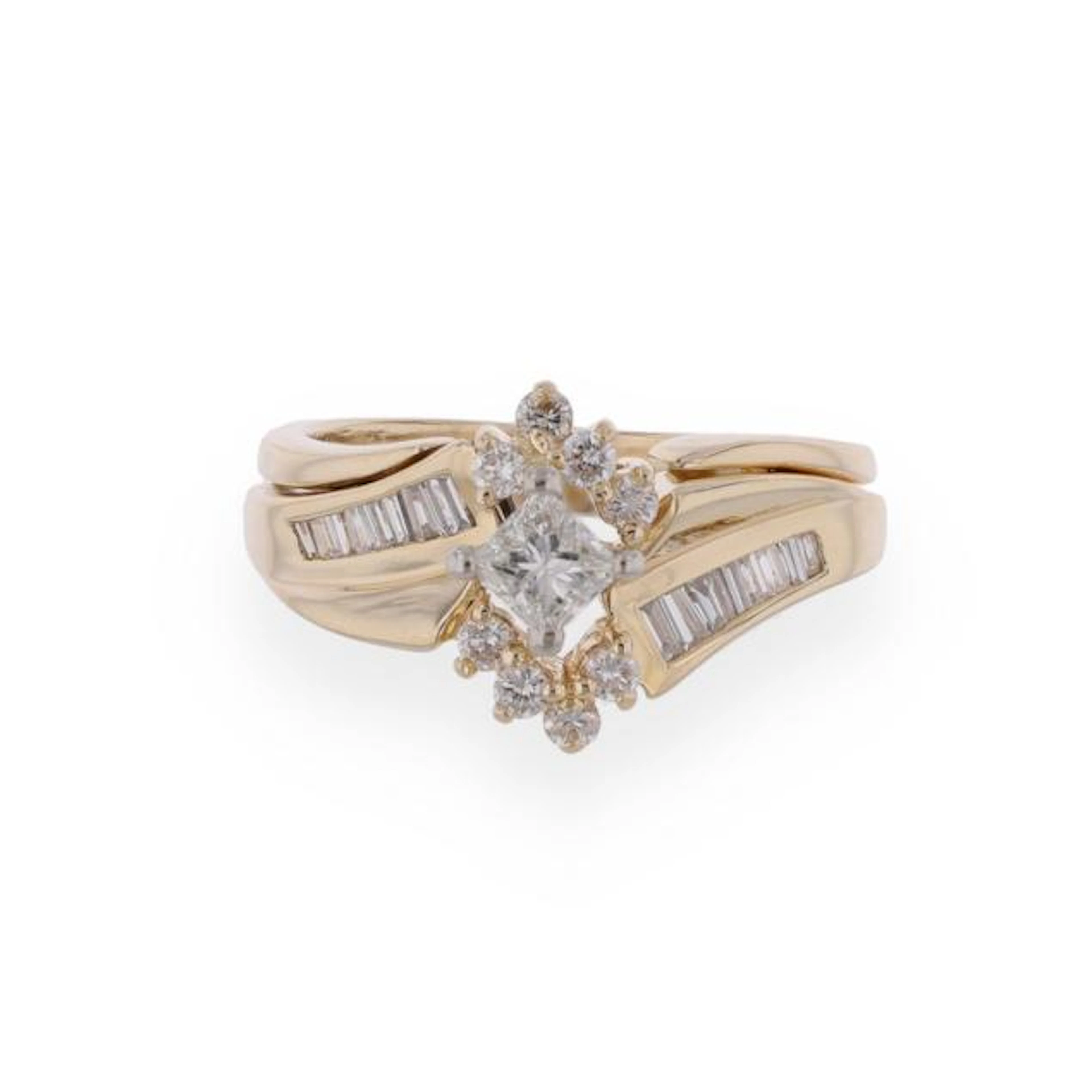 Gold and Diamond Ring