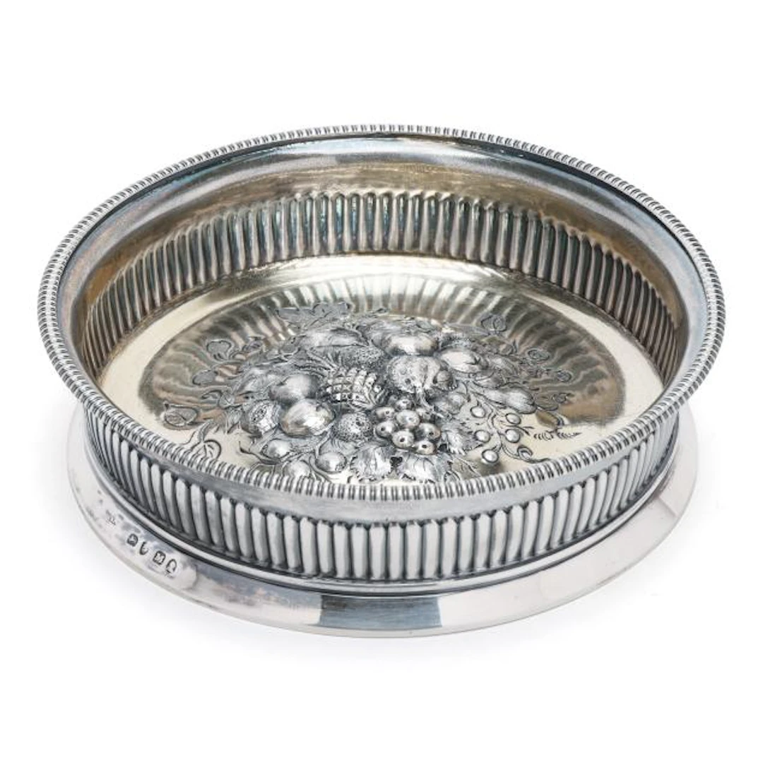 George III Silver Wine Coaster