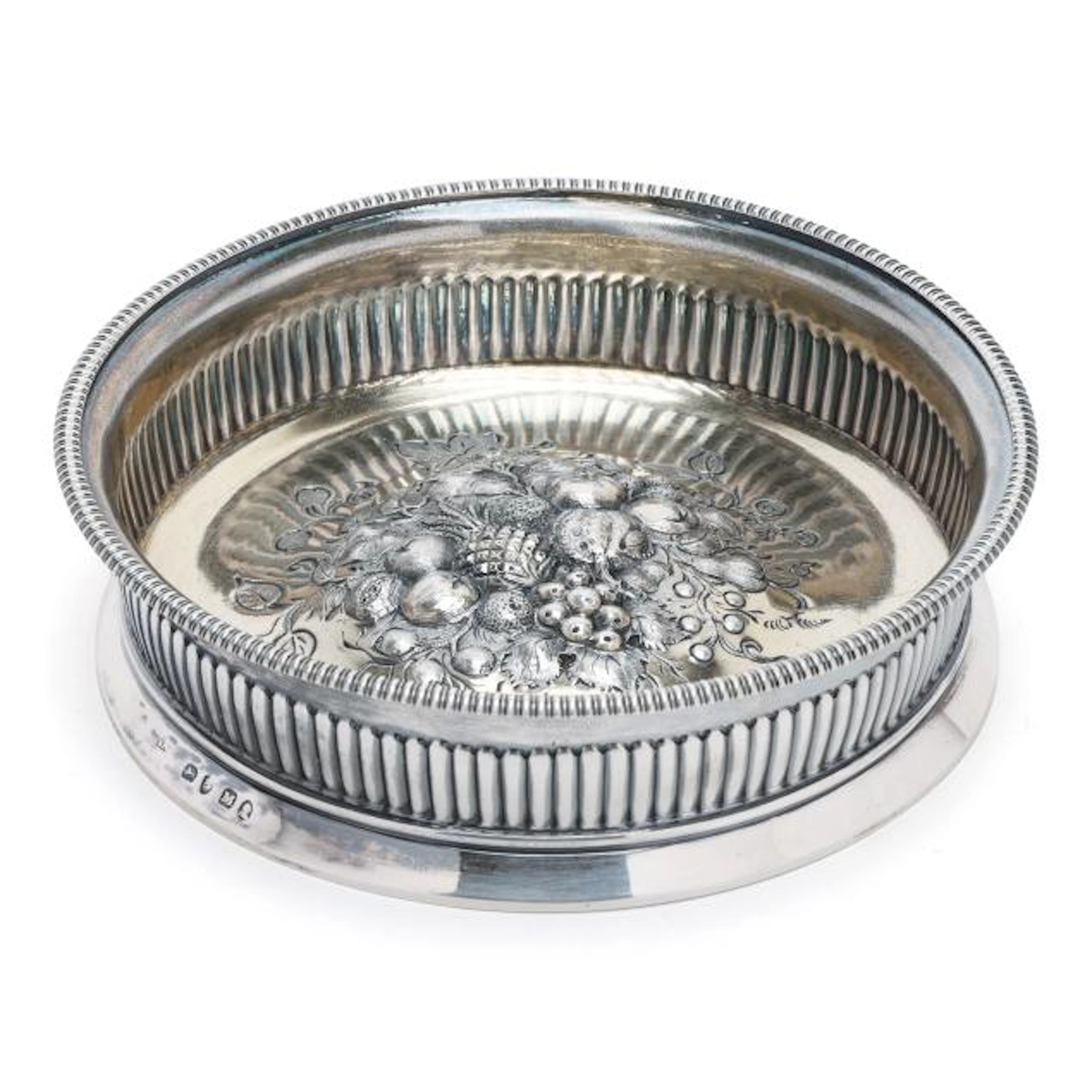 George III Silver Wine Coaster