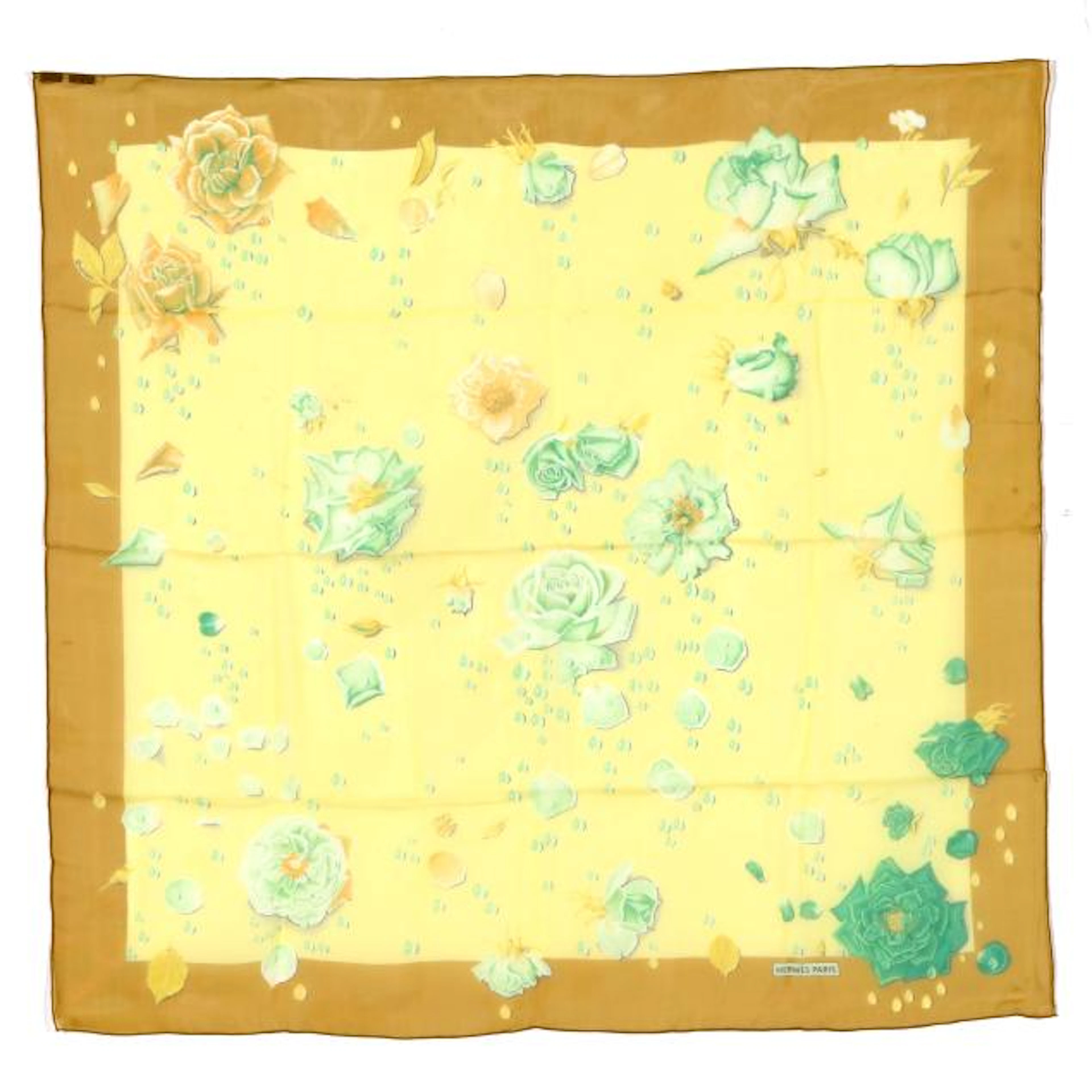 Silk Chiffon La Rosée Scarf, Hermès
