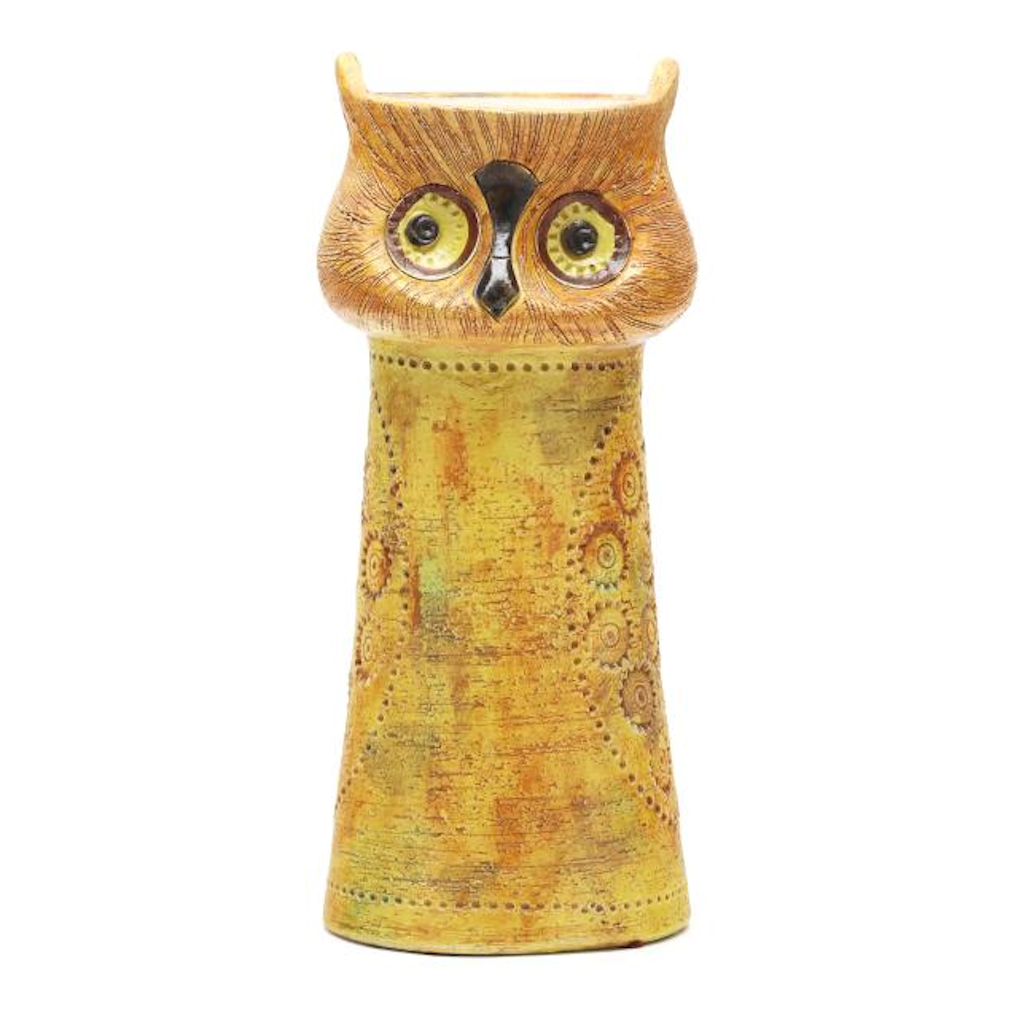Bitossi, Mid-Century Pottery Owl