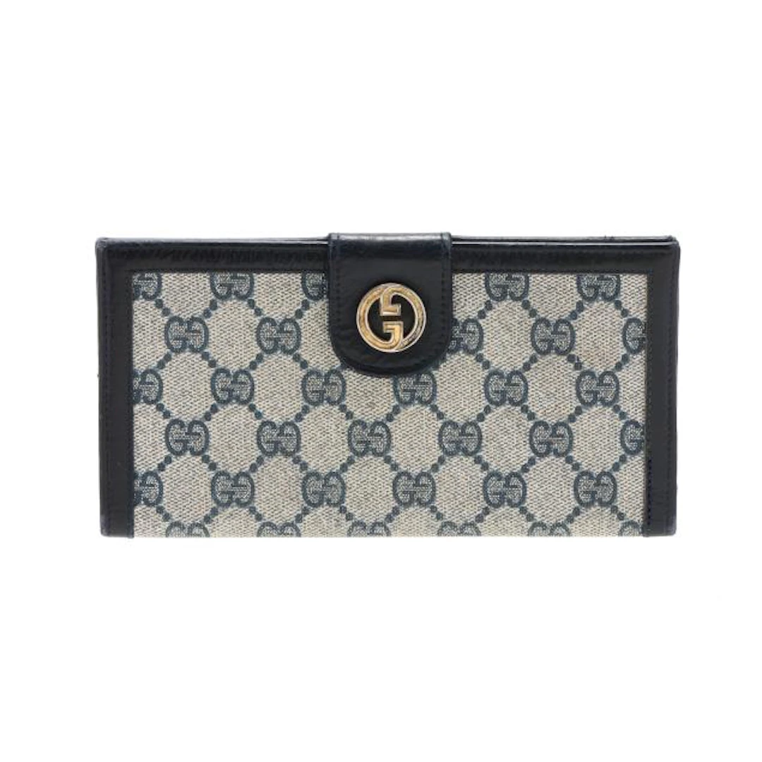 Vintage Monogram Wallet, Gucci