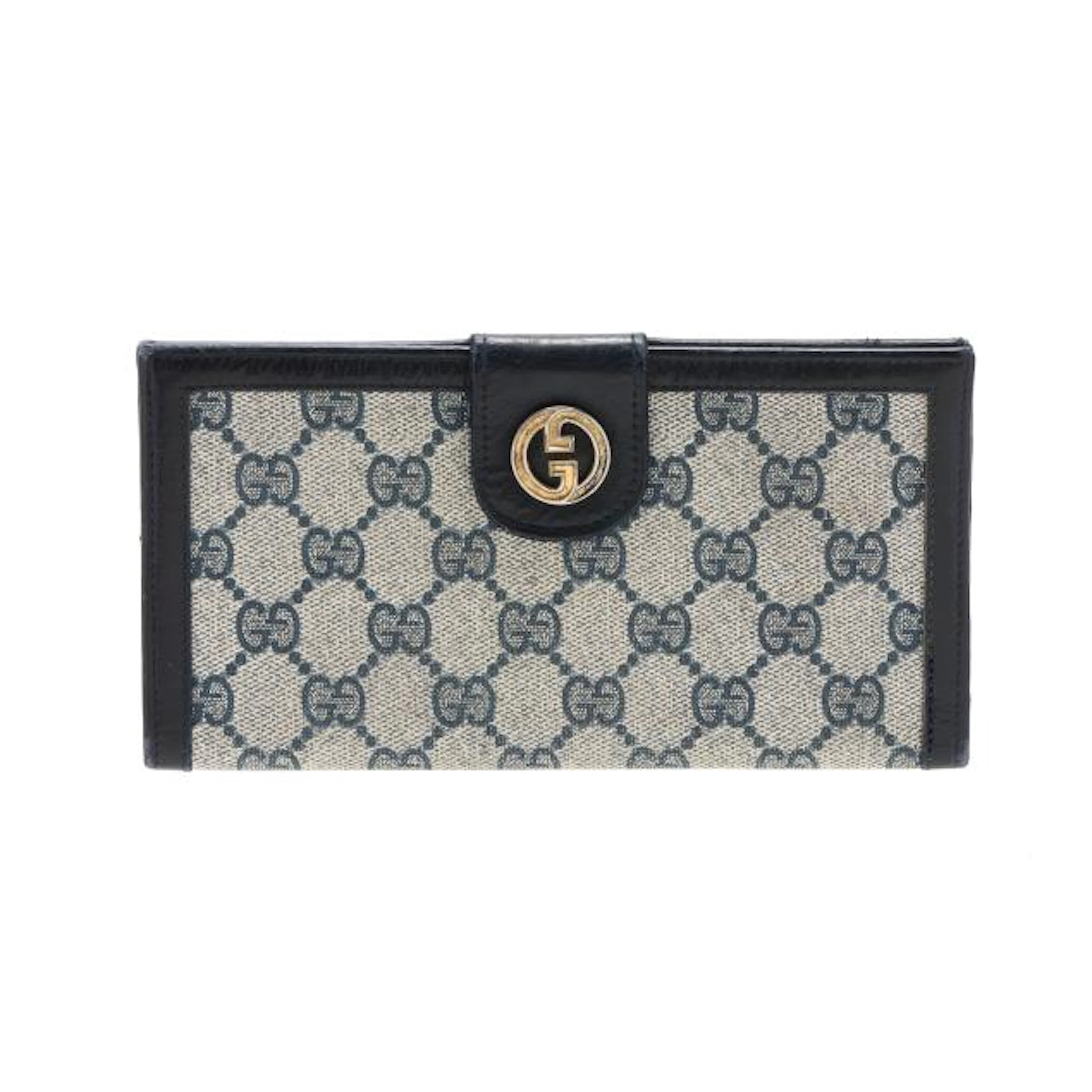 Vintage Monogram Wallet, Gucci