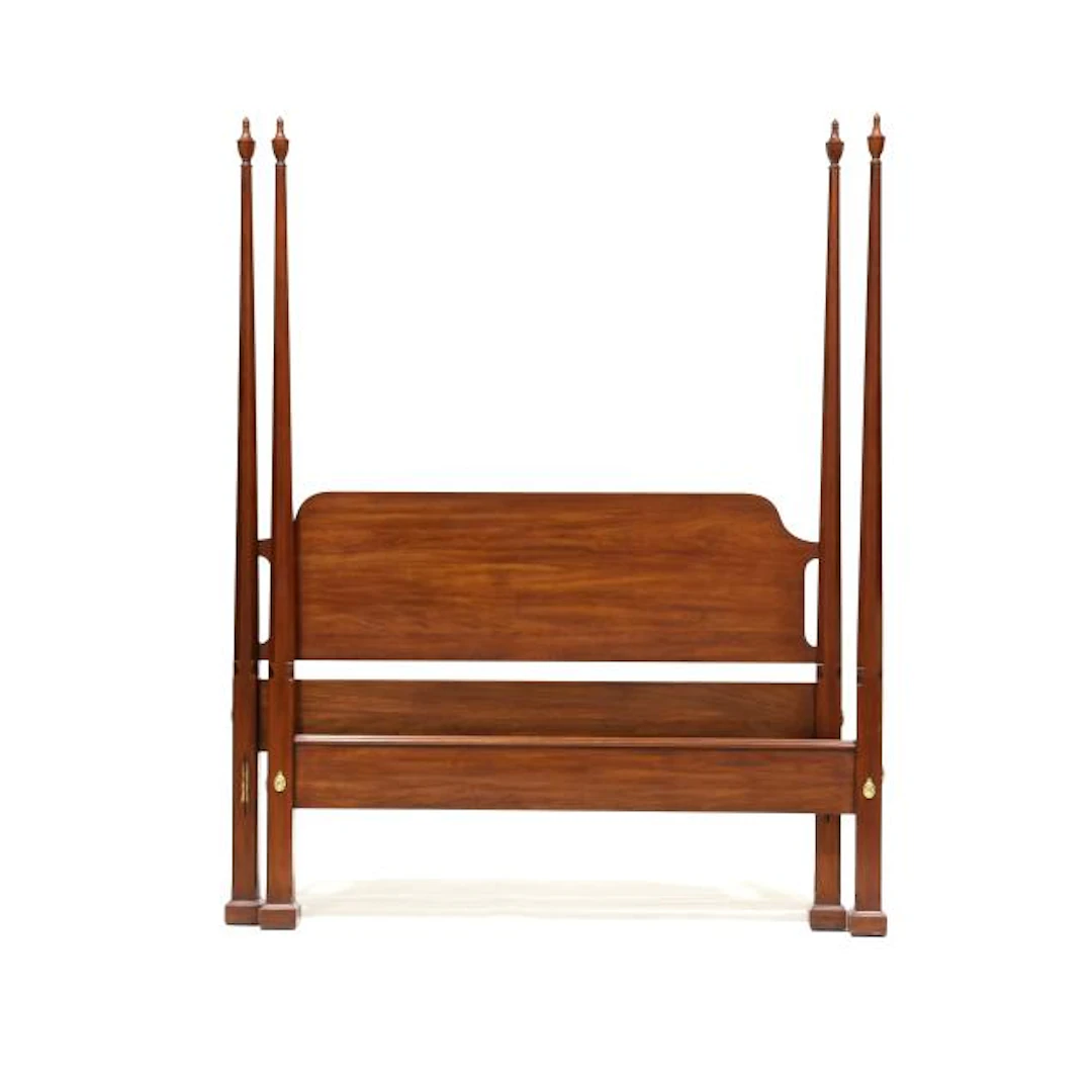Henkel Harris, Queen Size Cherry Tall Post Bed