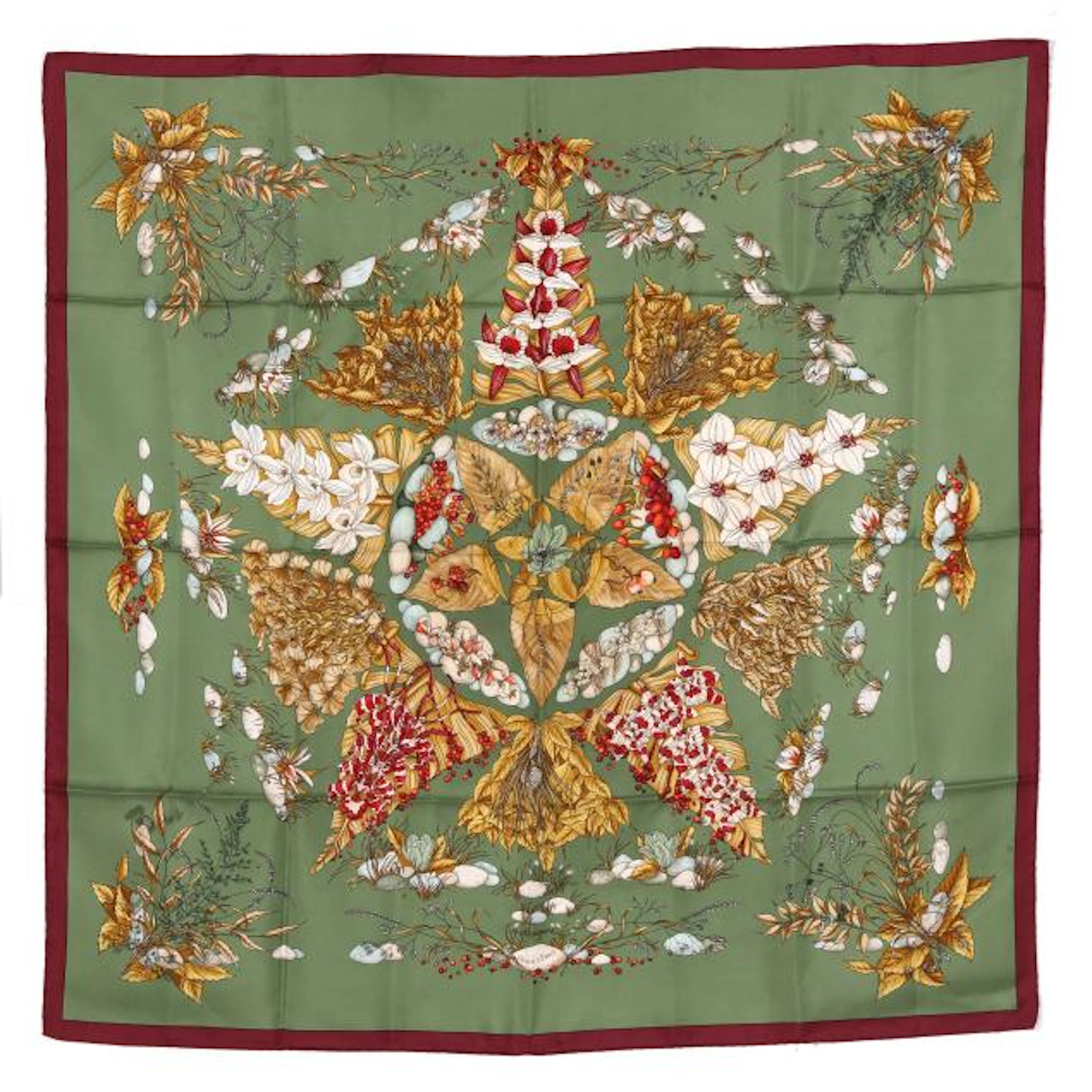 Silk Pythagore Scarf, Hermès