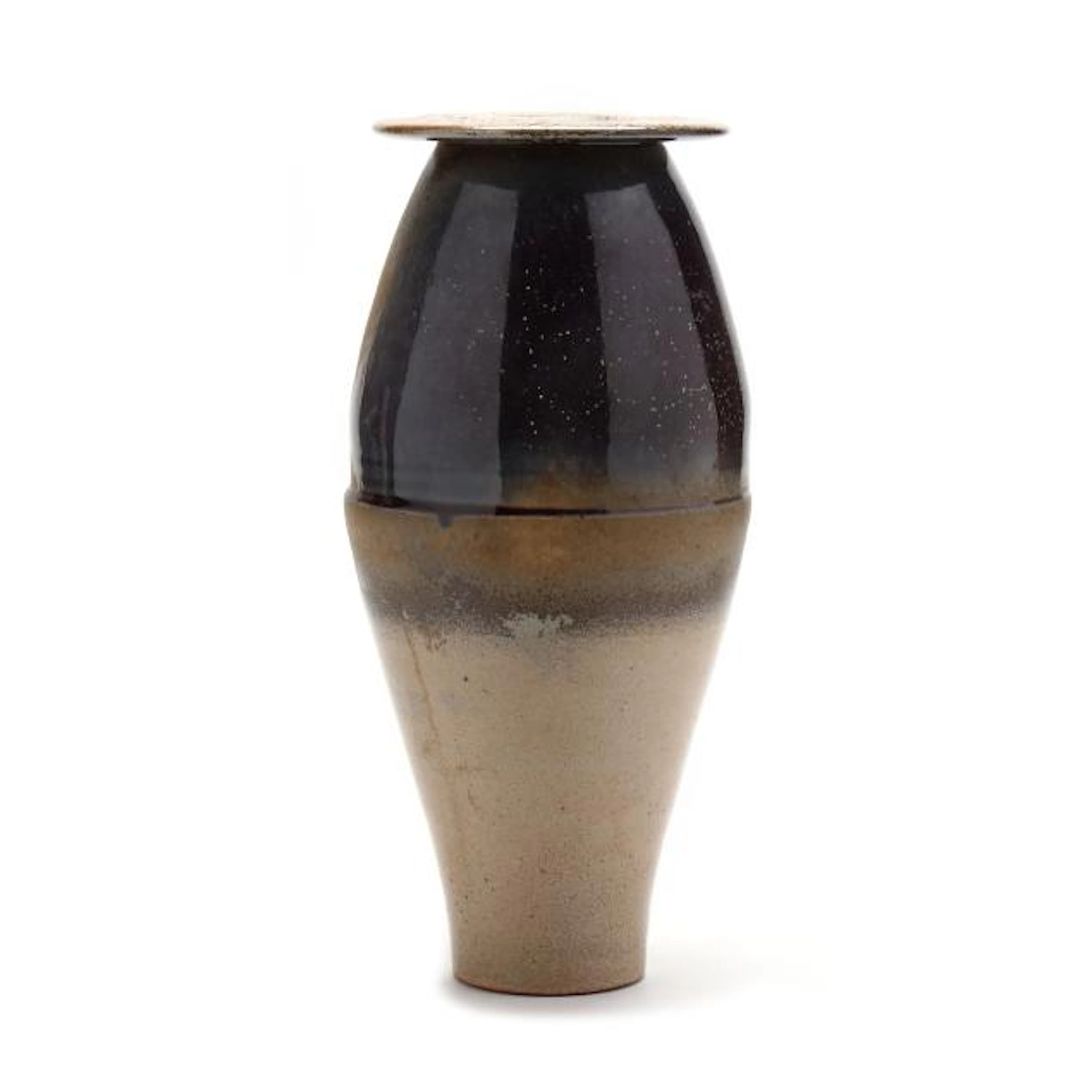 John Svara (Durham, NC), Stoneware Floor Vase