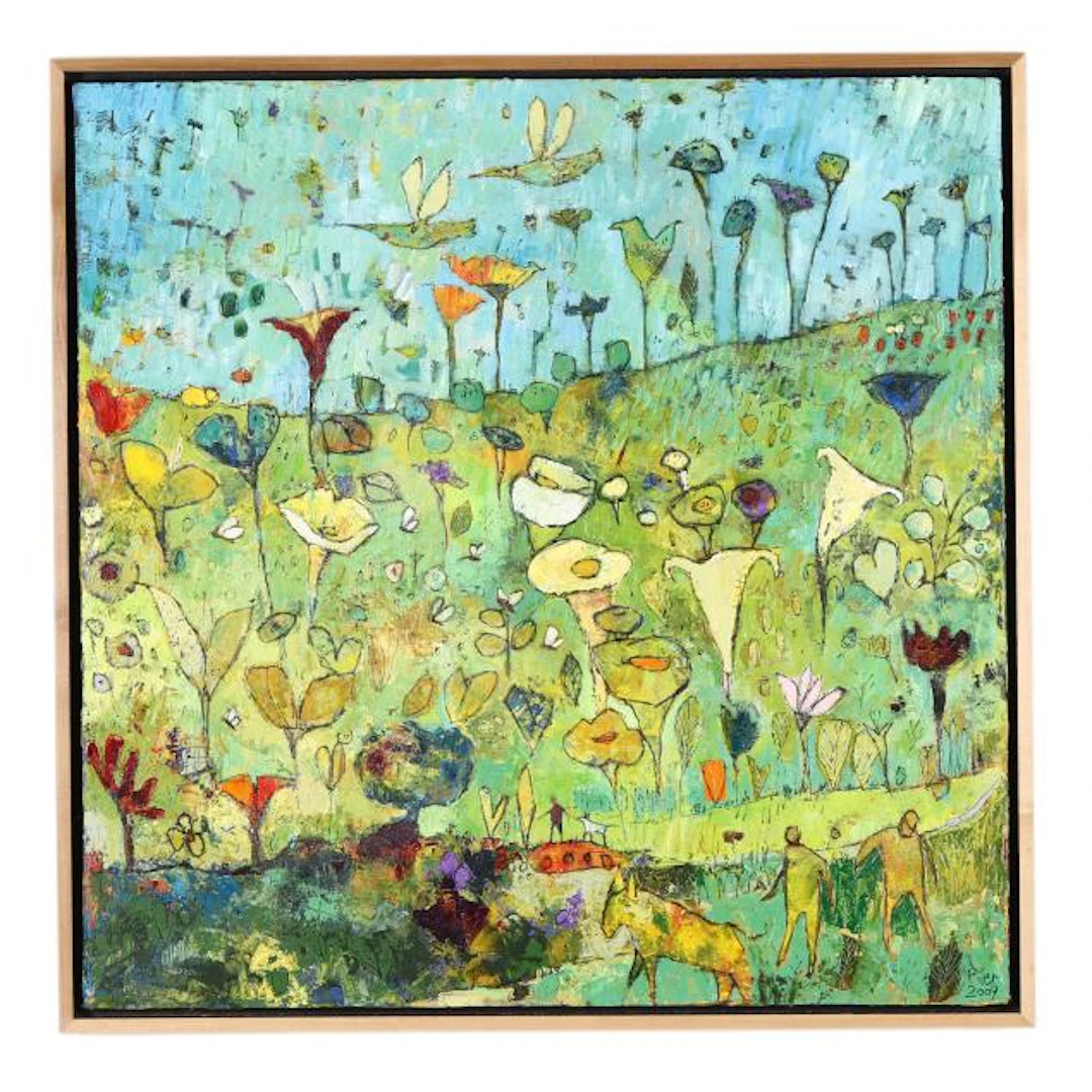 Jane Filer (NC, b. 1957), Tree Flower Forest