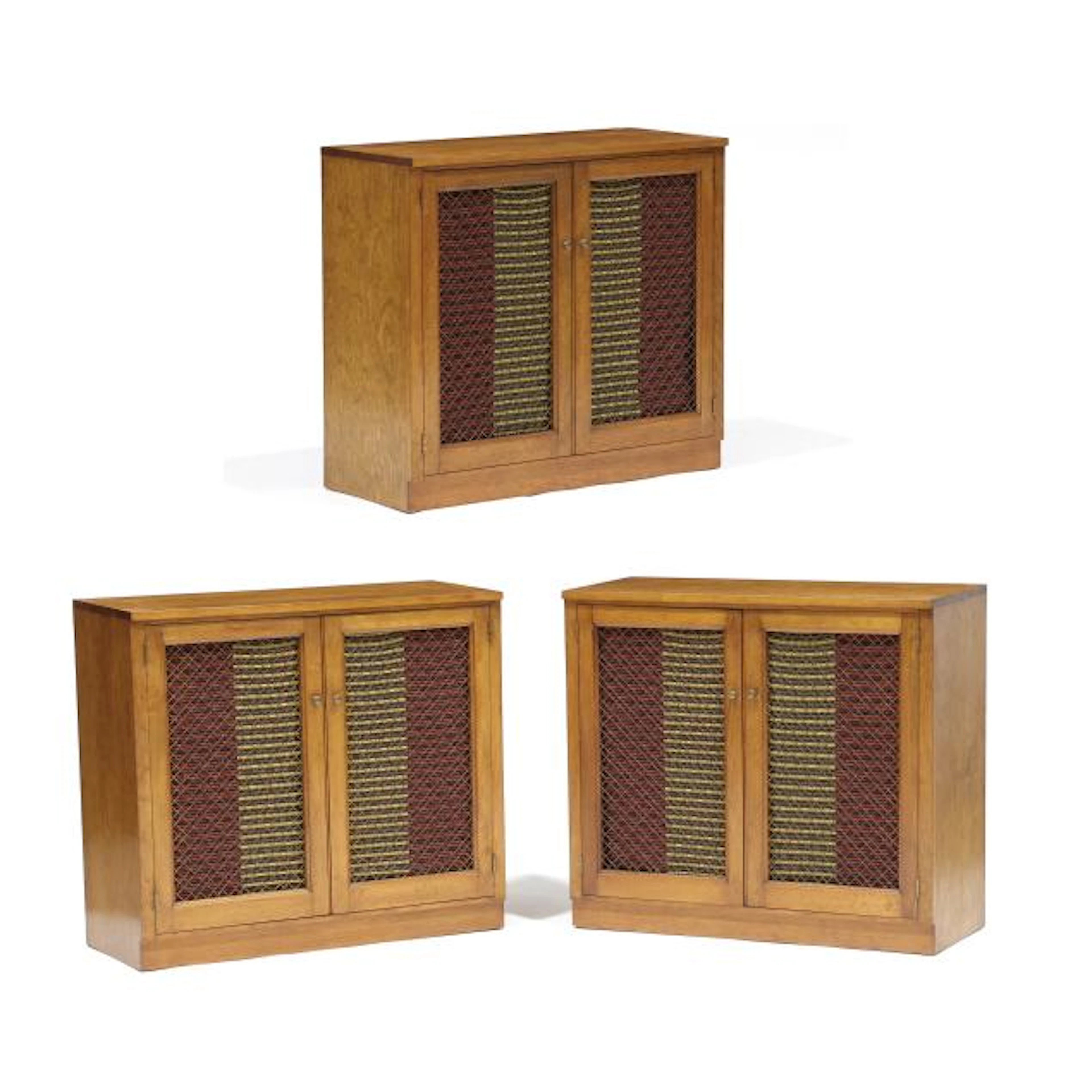 Custom Mid-Century Triple Credenza