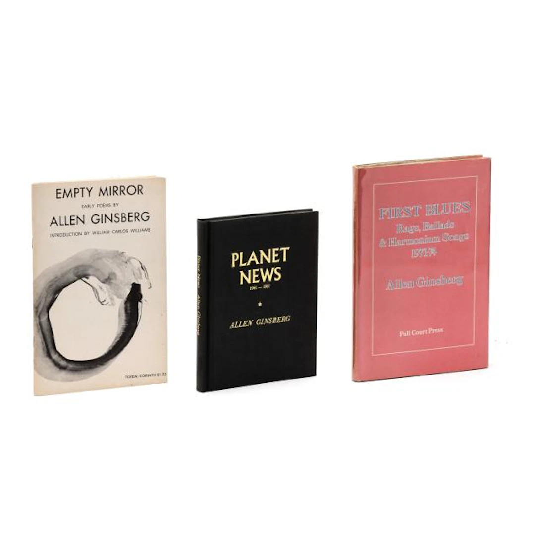 Allen Ginsberg (1926-1997), Three Signed Titles