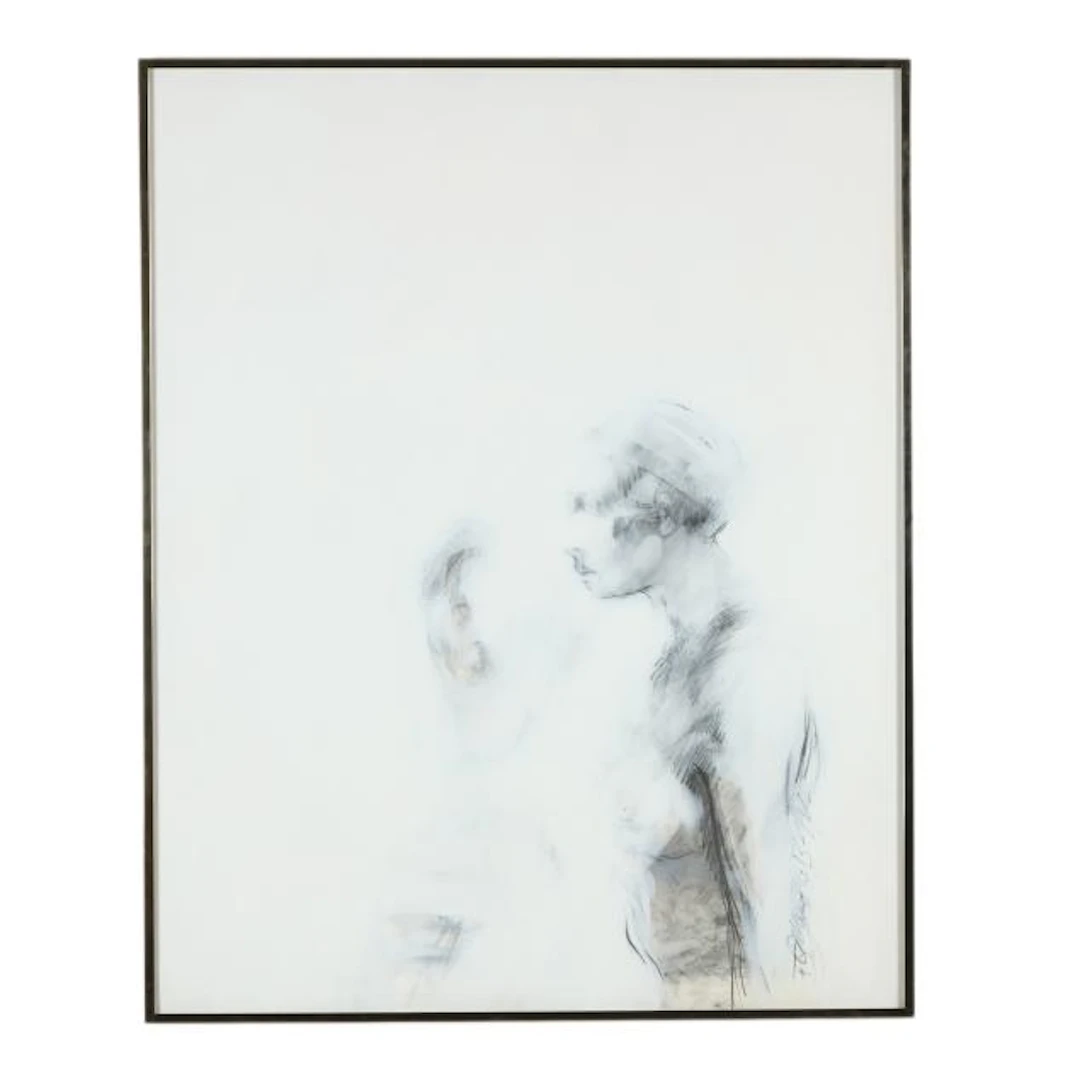 Jere Allen (American, b. 1944), Two Figures