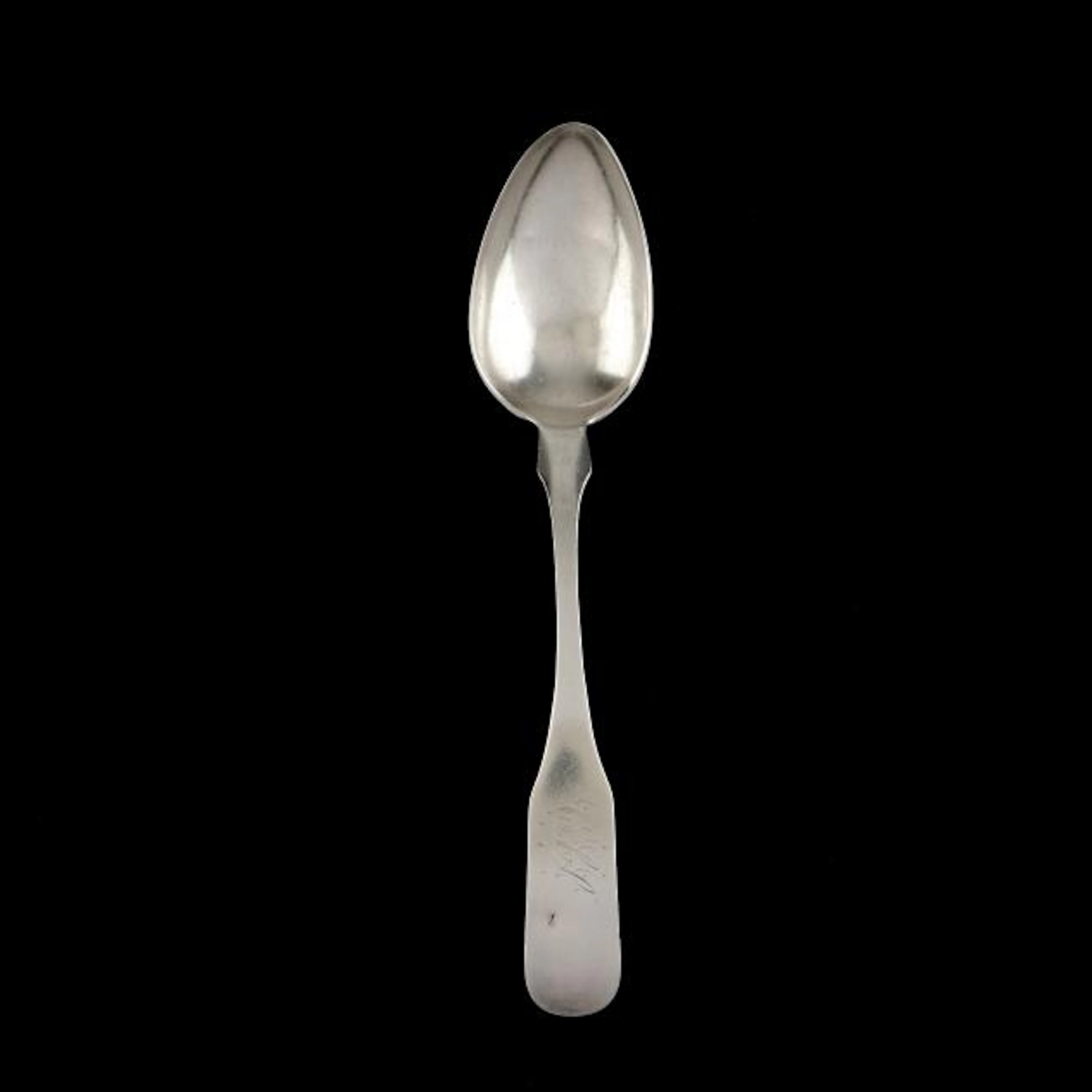 North Carolina Coin Silver Tablespoon, Mark of John Vogler