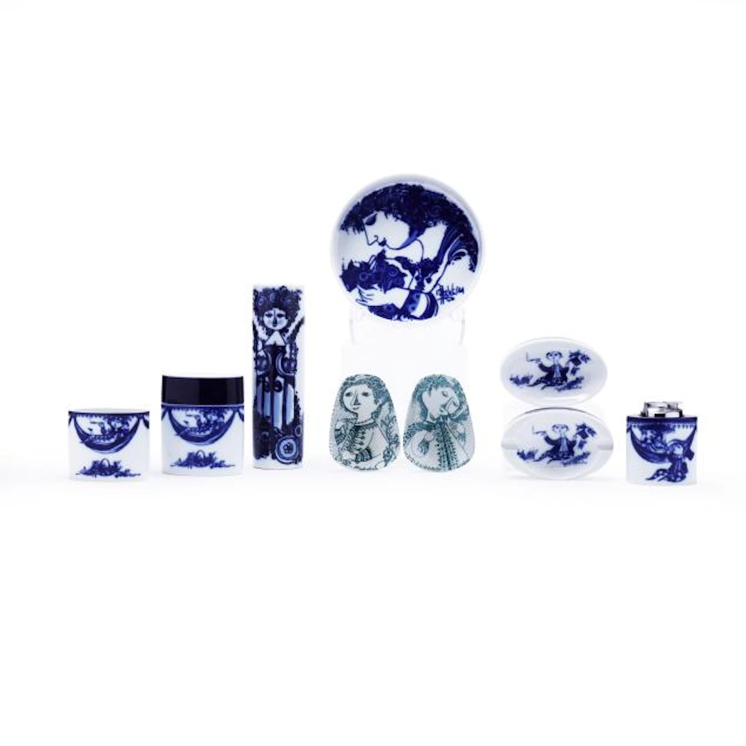 Bjørn Wiinblad for Rosenthal, Ten Studio-Linie Tableware Items