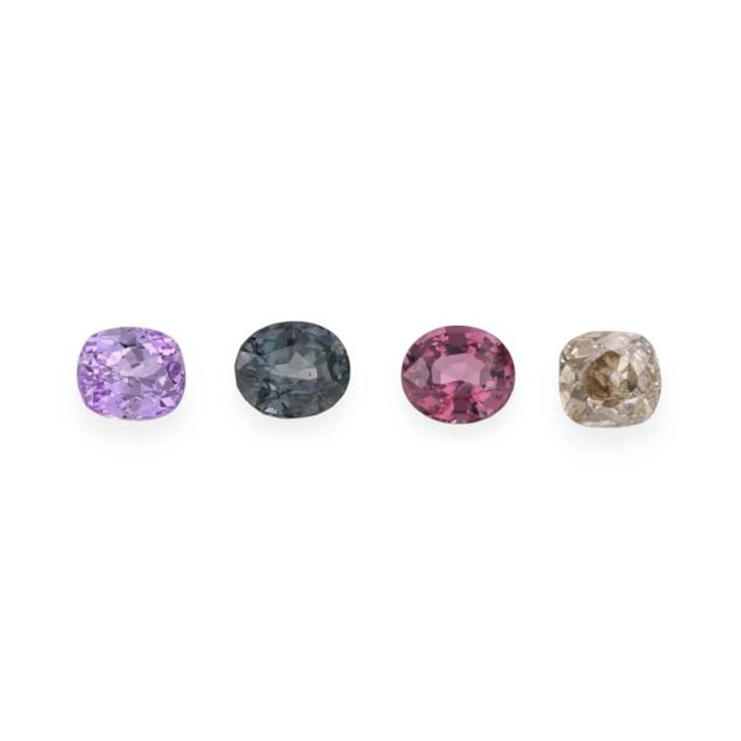 Group of Four Loose Stones