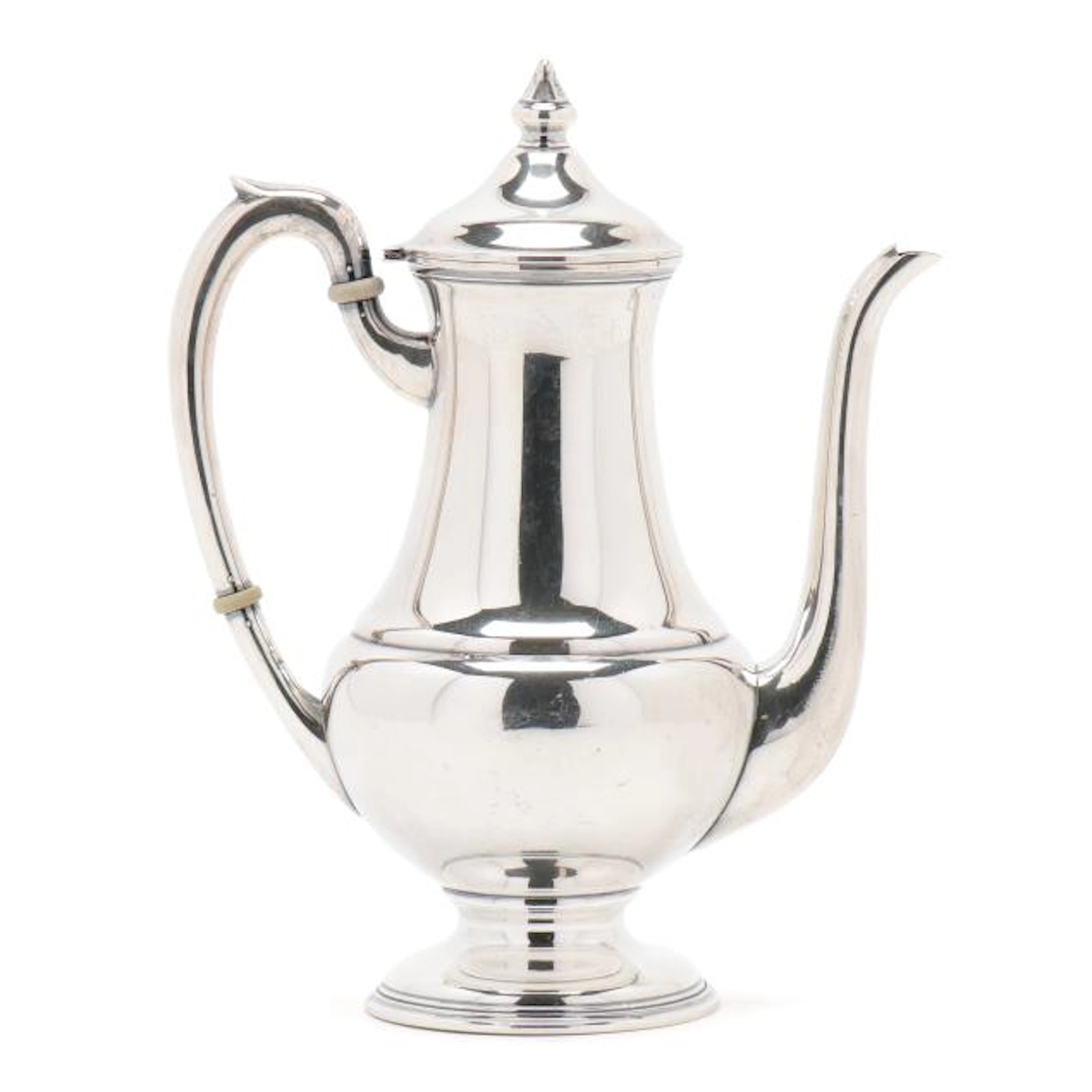 Sterling Silver Coffee Pot, Mark of Mueck-Carey Co.