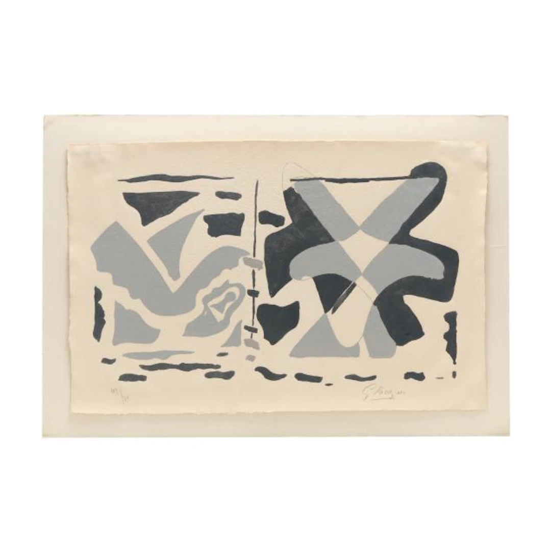 Georges Braque (French, 1882-1963), Si je mourais là-bas