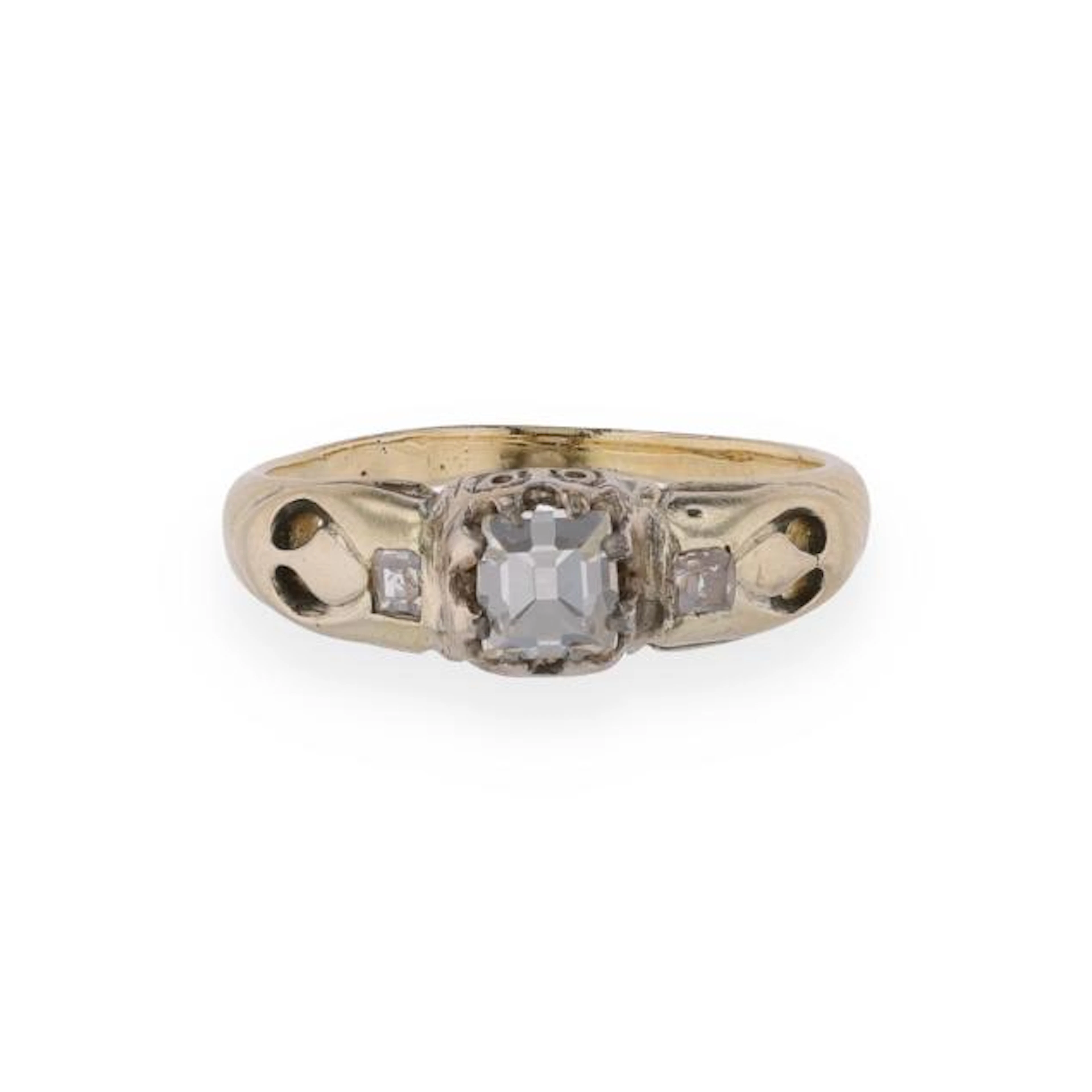 Vintage Gold and Diamond Ring