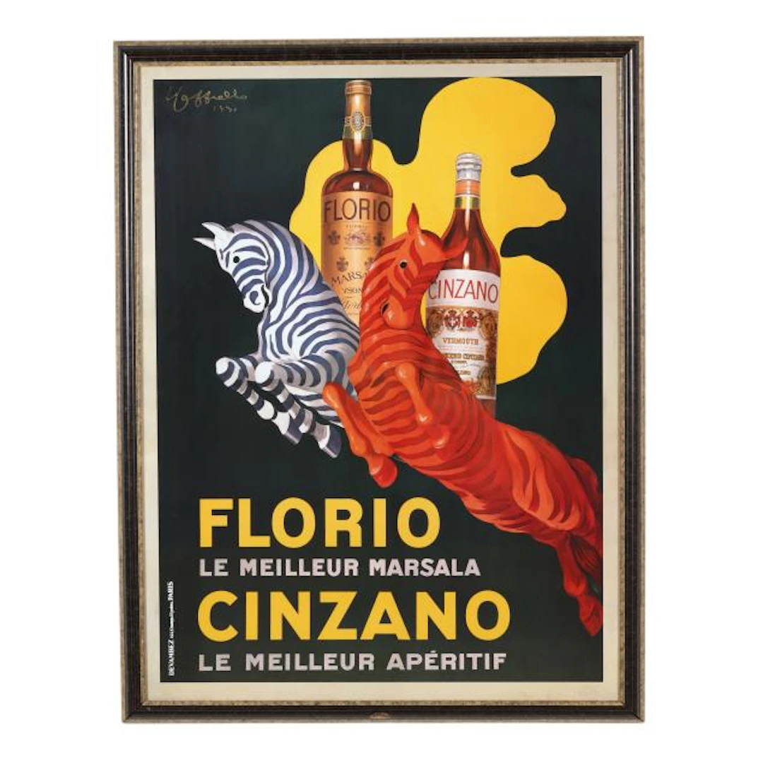 After Leonetto Cappiello (French, 1875-1942), Florio e Cinzano