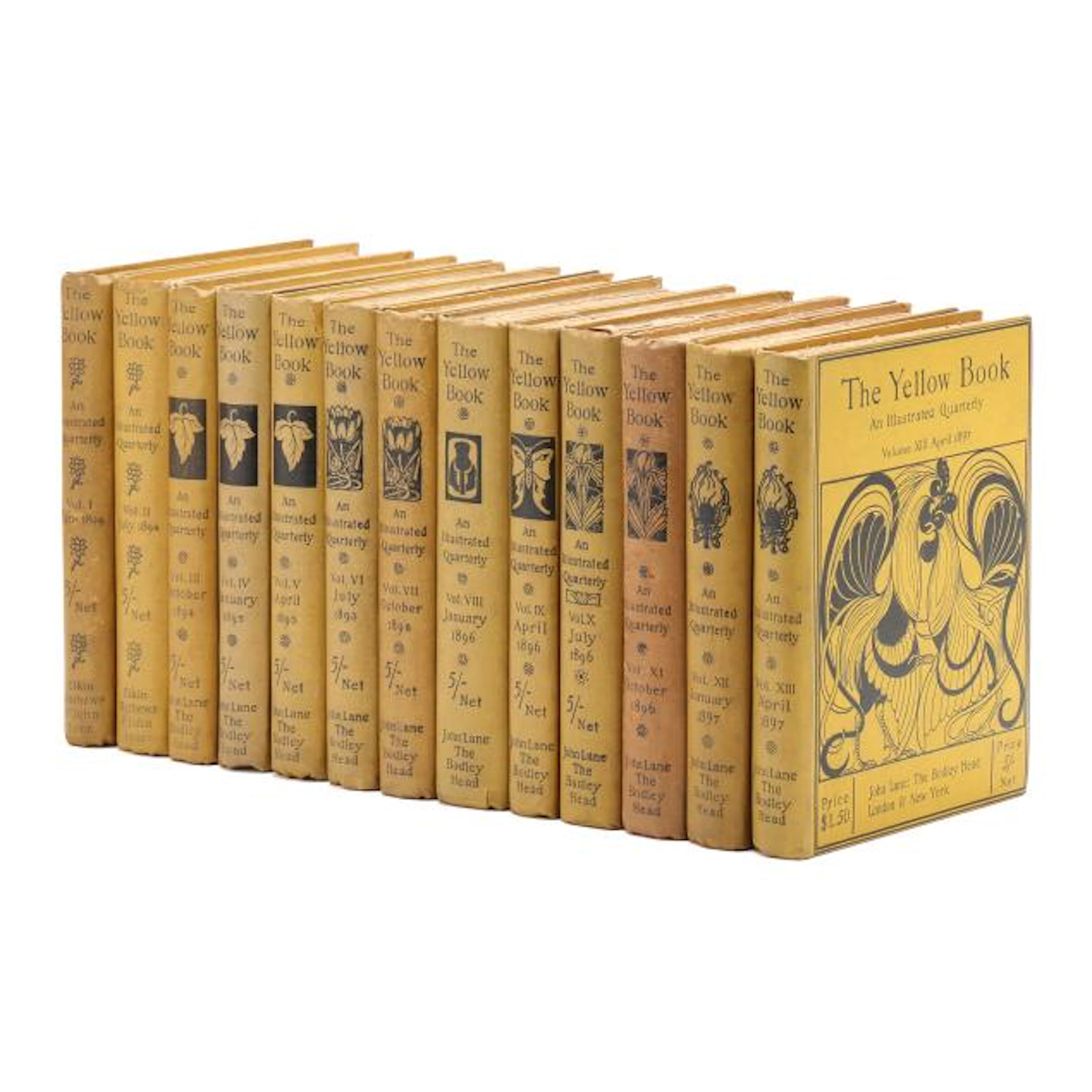 Complete Set of The Yellow Book: An Illustrated Quarterly