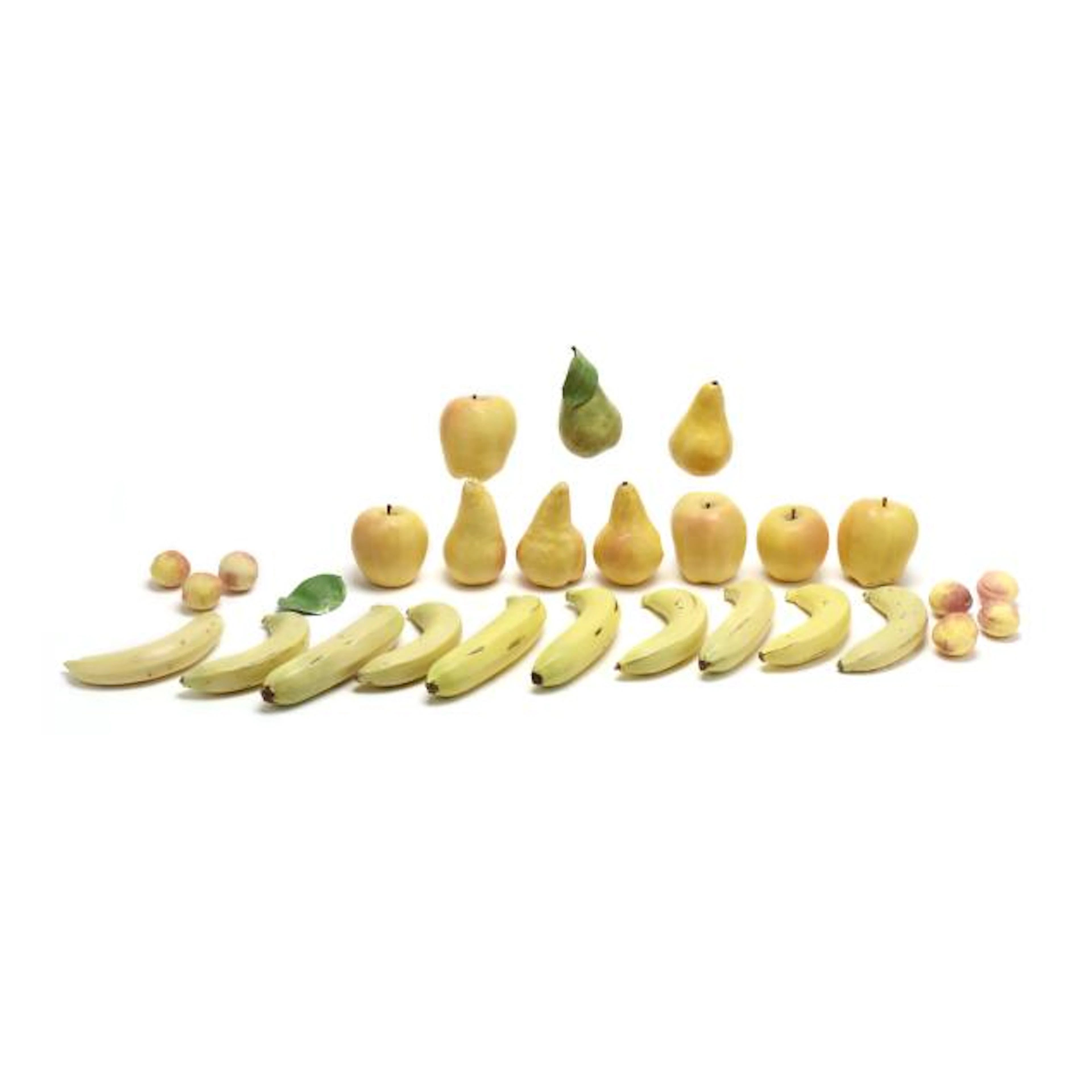 Mary Kirk Kelly (AL, 1918-2013), A Group of Ceramic Fruit