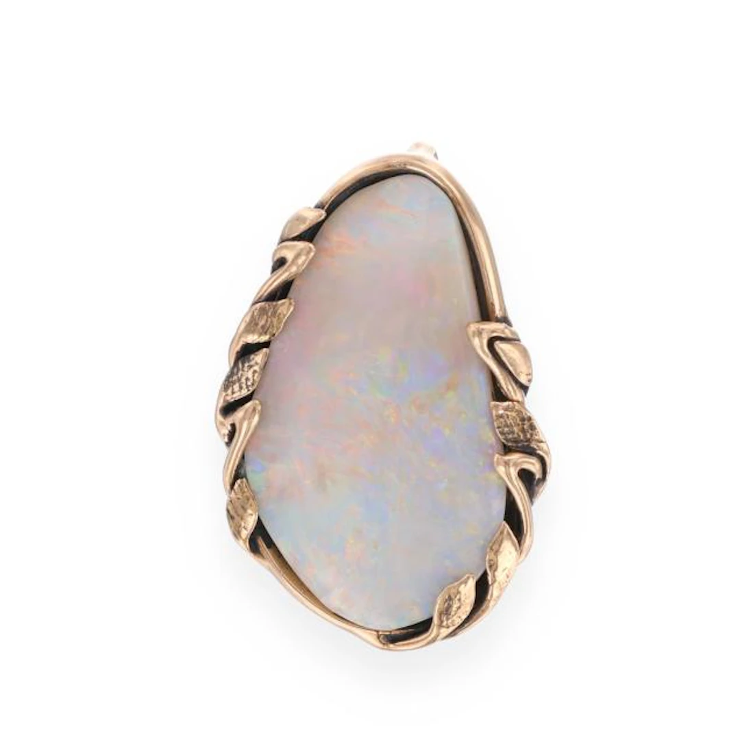 Gold and Opal Pendant