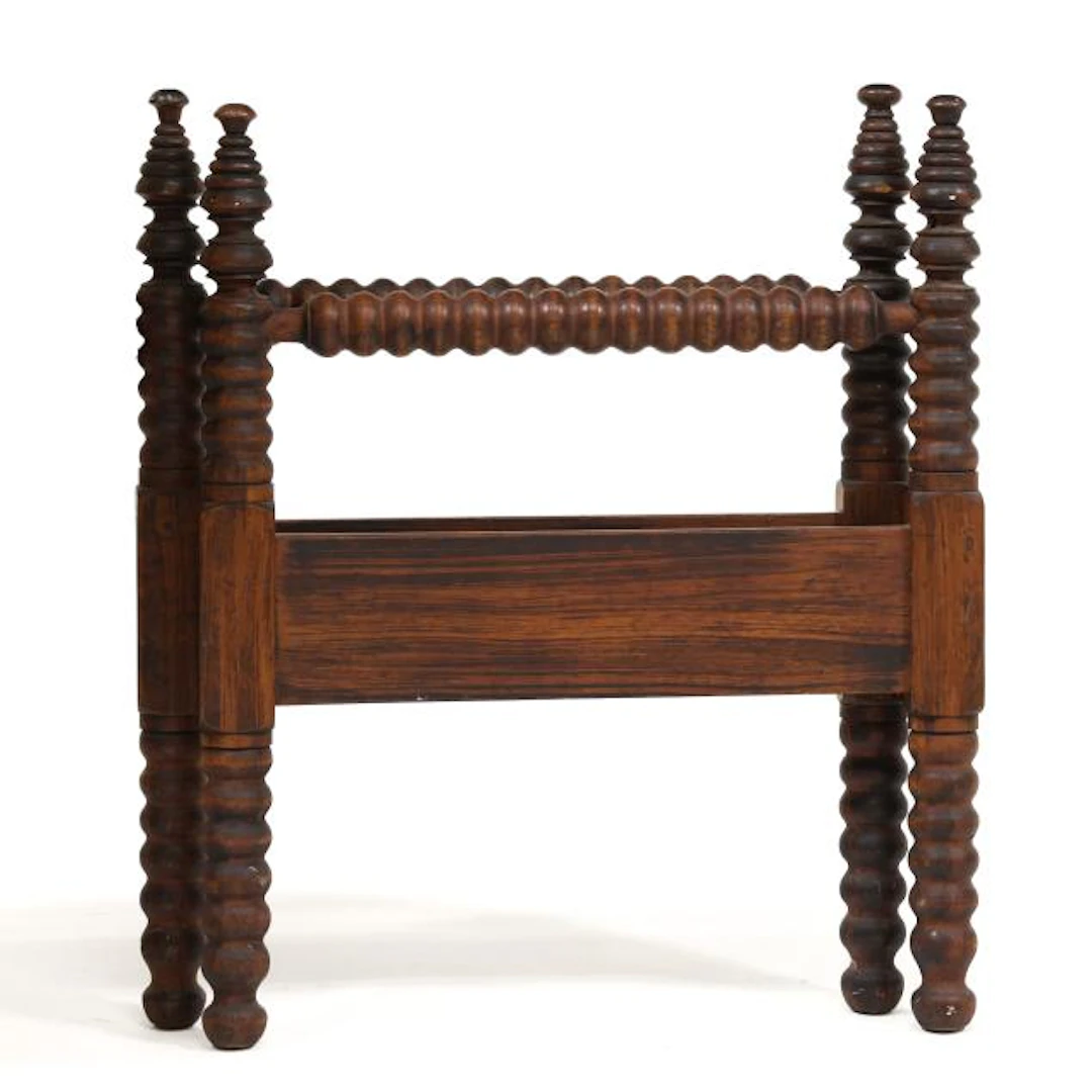 Antique Spool Turned 'Hired Man's Bed'