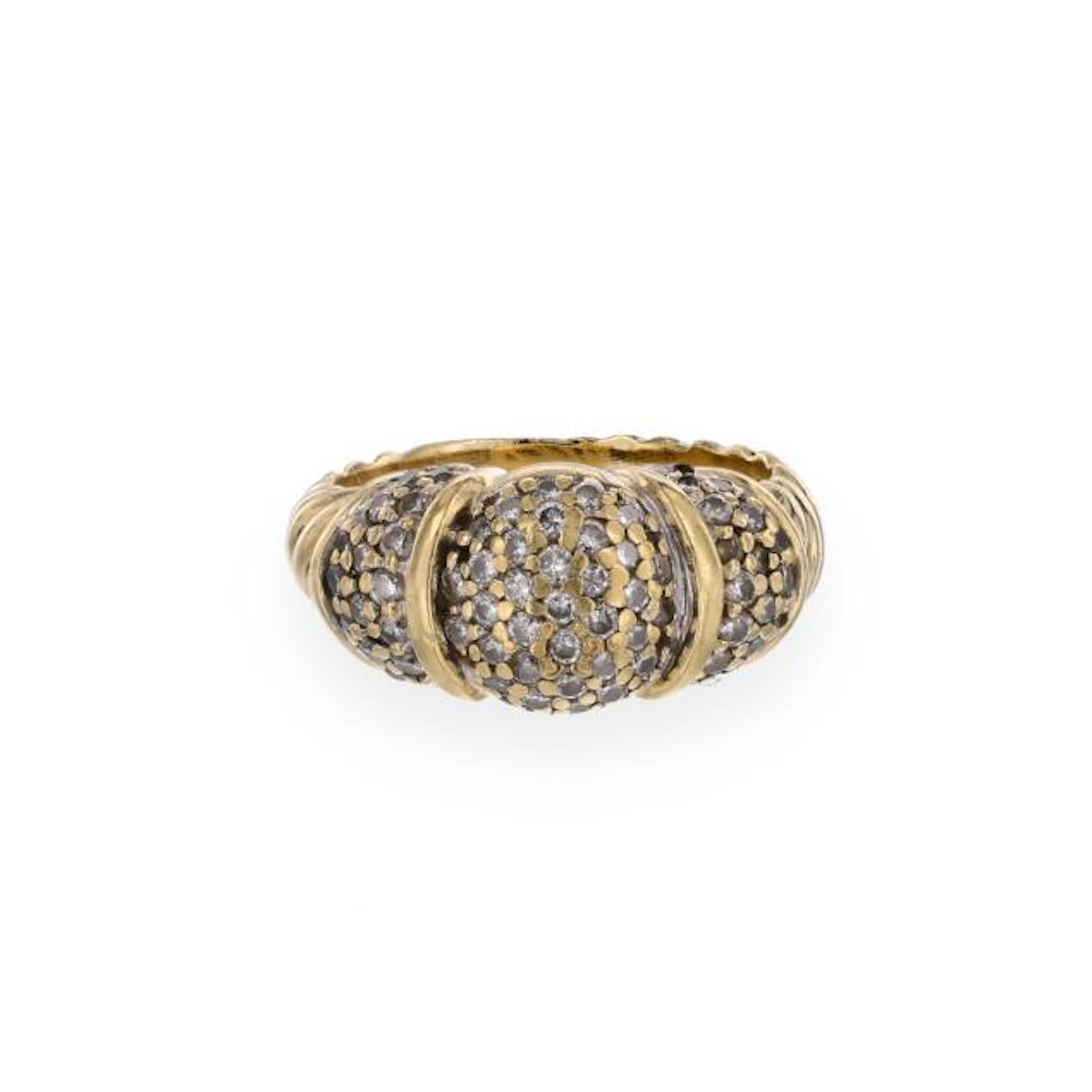 Gold and Diamond Ring, David Yurman