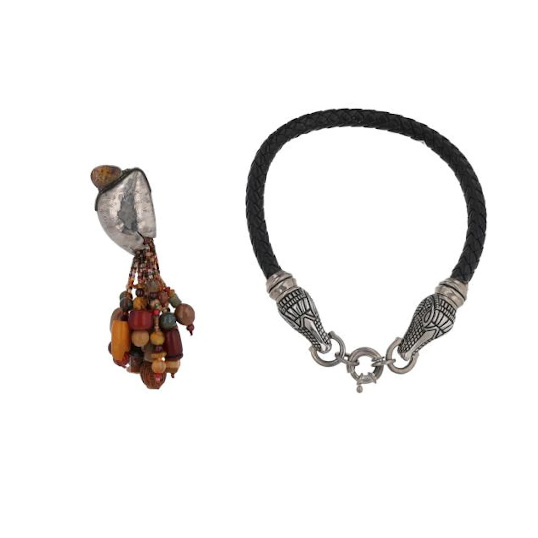 Two Signed Jewelry Items