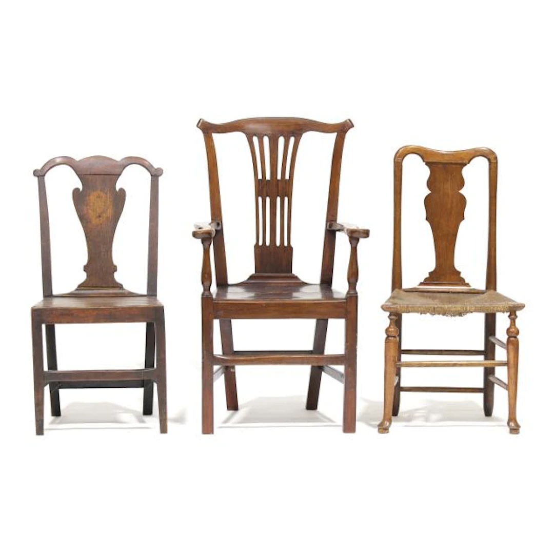 Three Antique English Chairs