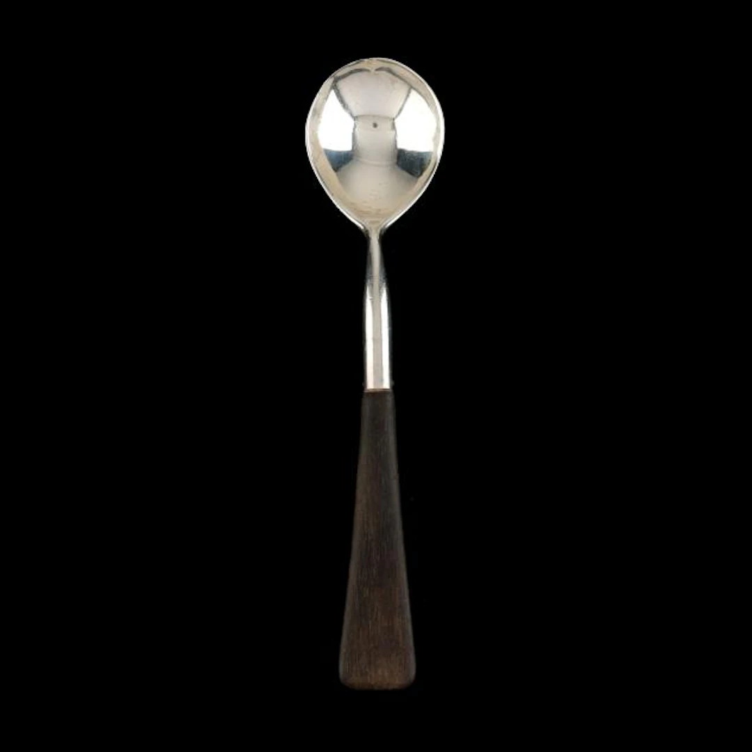 Hand Hammered Silver Spoon