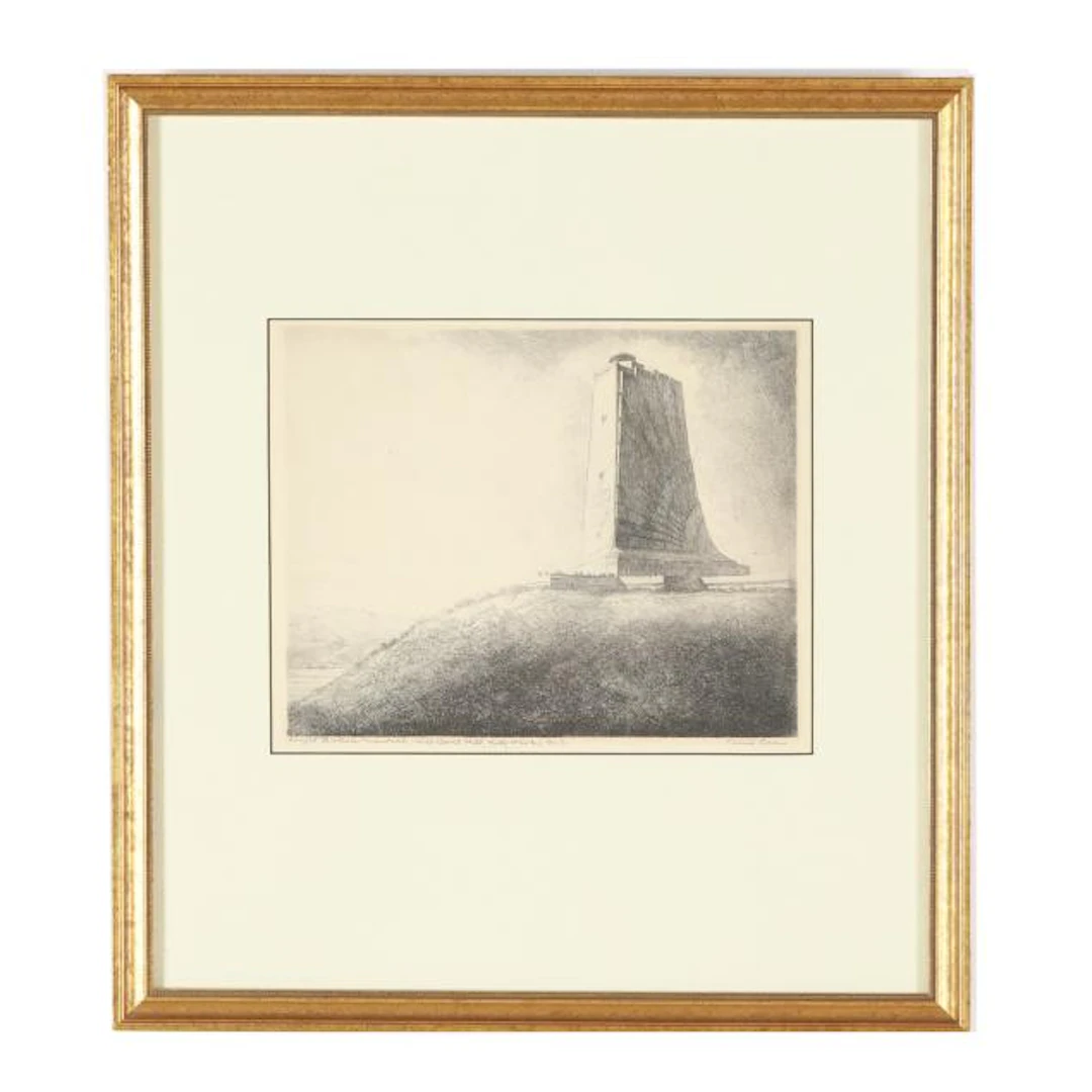 Louis Orr (American, 1879-1961), Wright Brothers' Memorial, Kitty