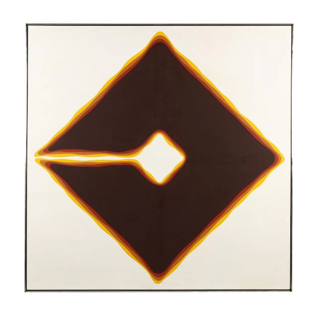 Nobumitsu Fukui (Japanese American, b. 1942), Brown Diamond