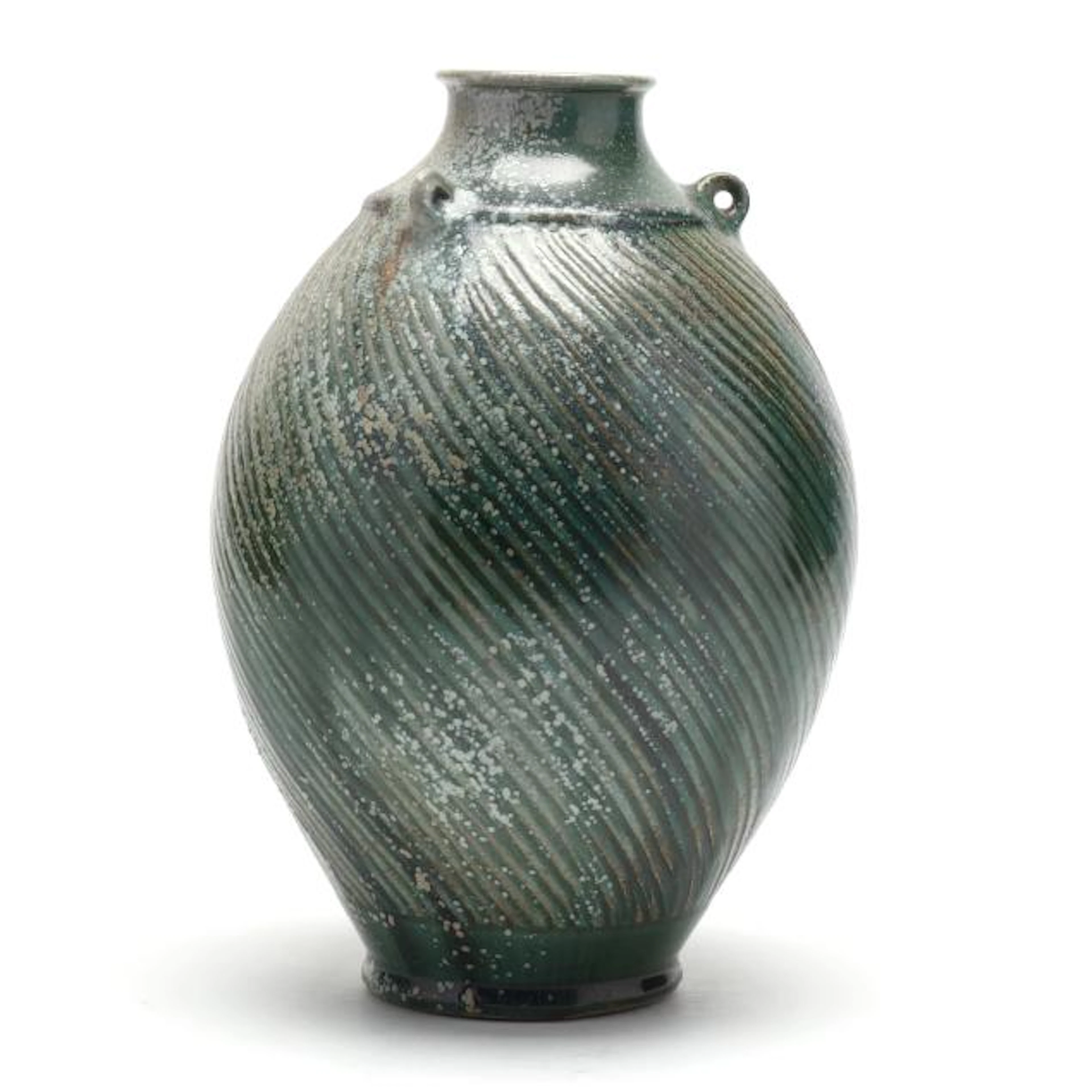 Ben Owen III (Seagrove, NC, b. 1968), Combed Edo Jar