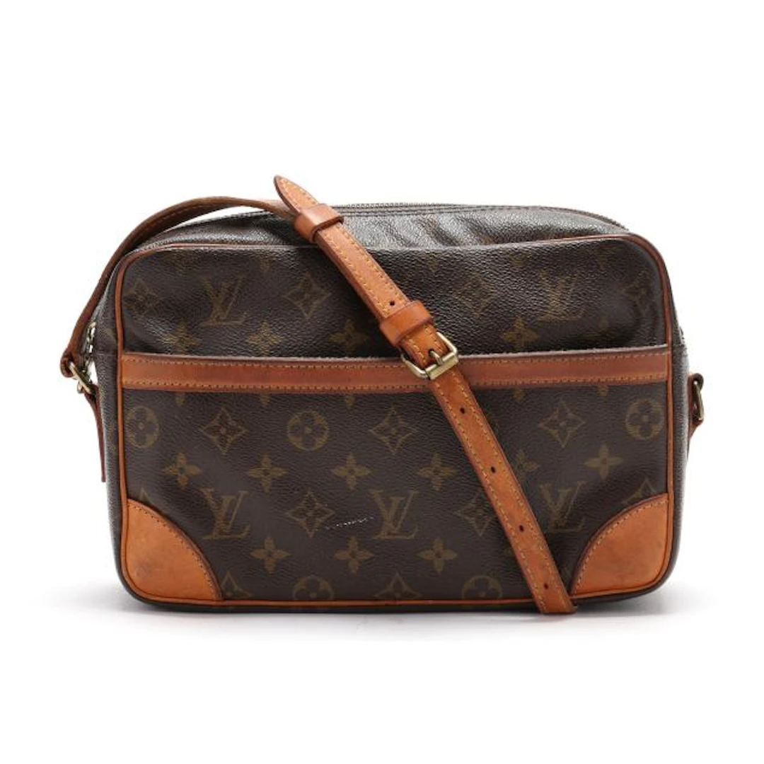 Brown Monogram Canvas Trocadero 27 Crossbody Bag, Louis Vuitton