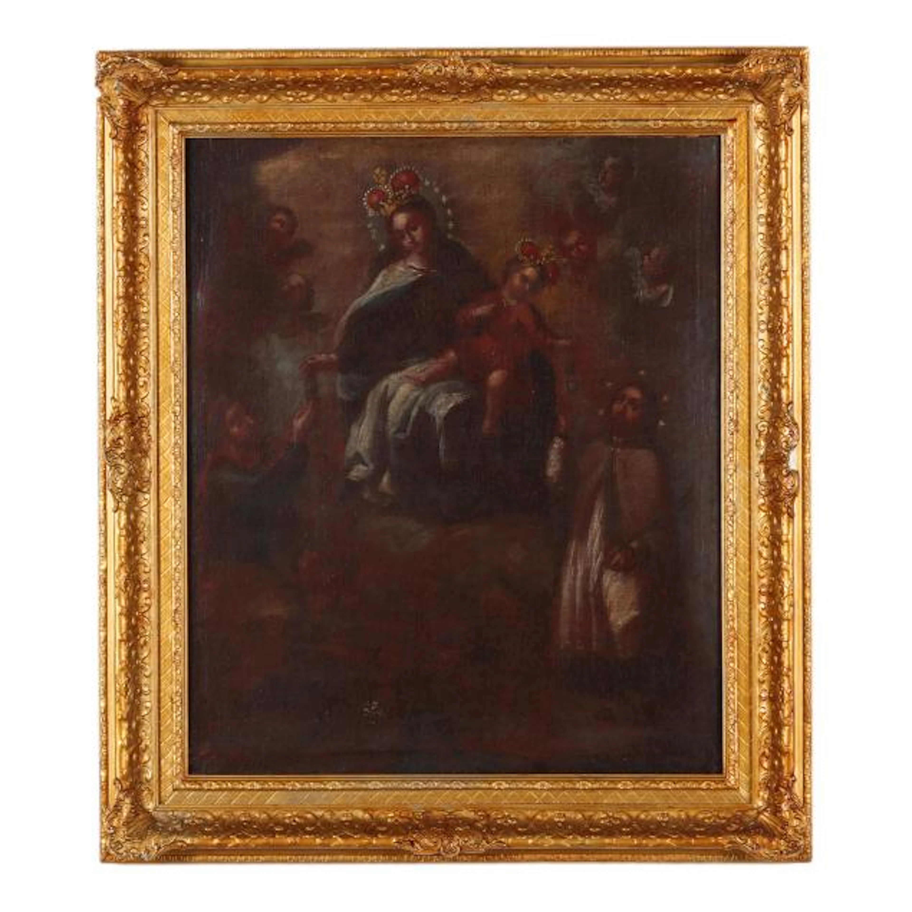 Cuzco School (18th Century), Madonna and Child
