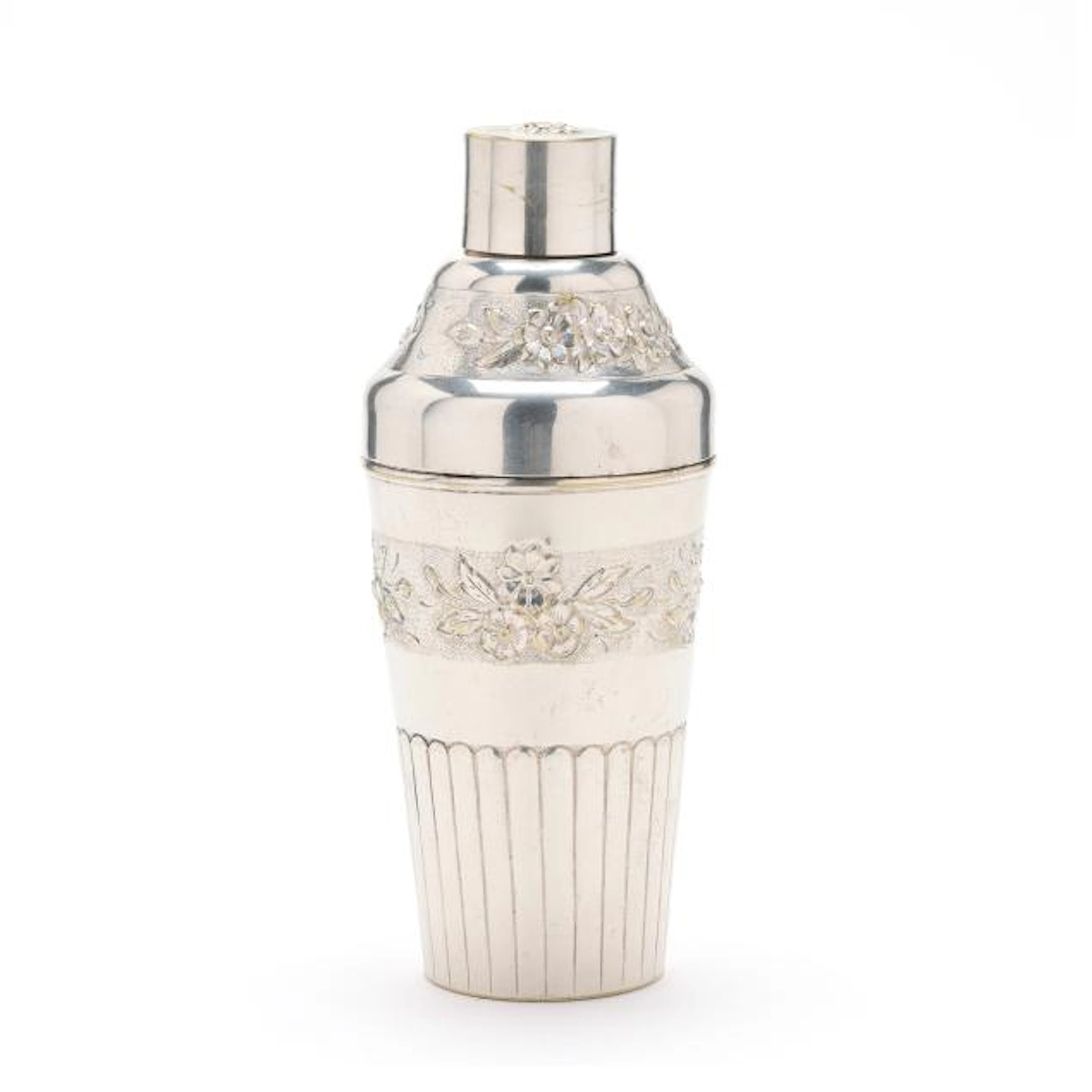 Silver-Plated Pisco Sour Shaker