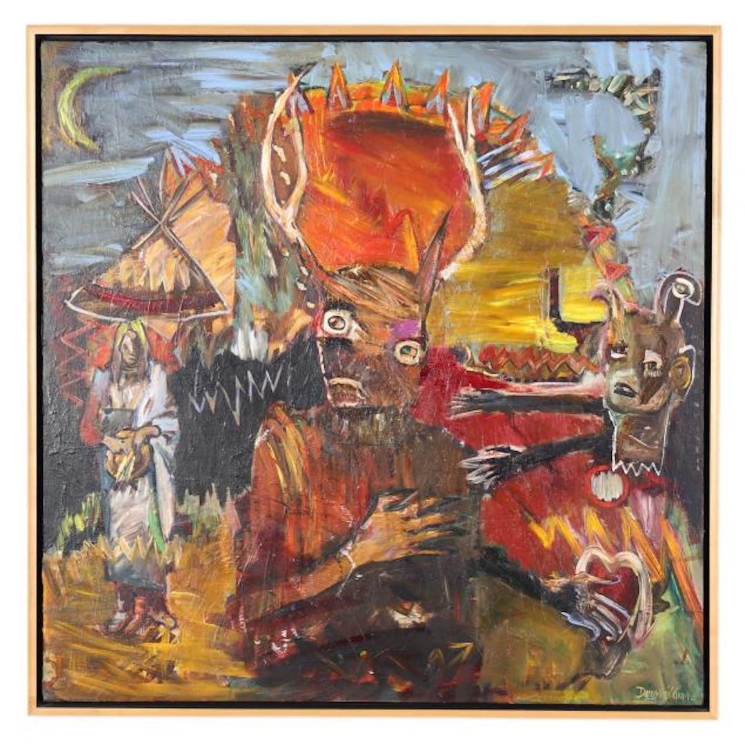 Darren Vigil Gray (Jicarilla Apache, b. 1959), Mysterious Medicine #1